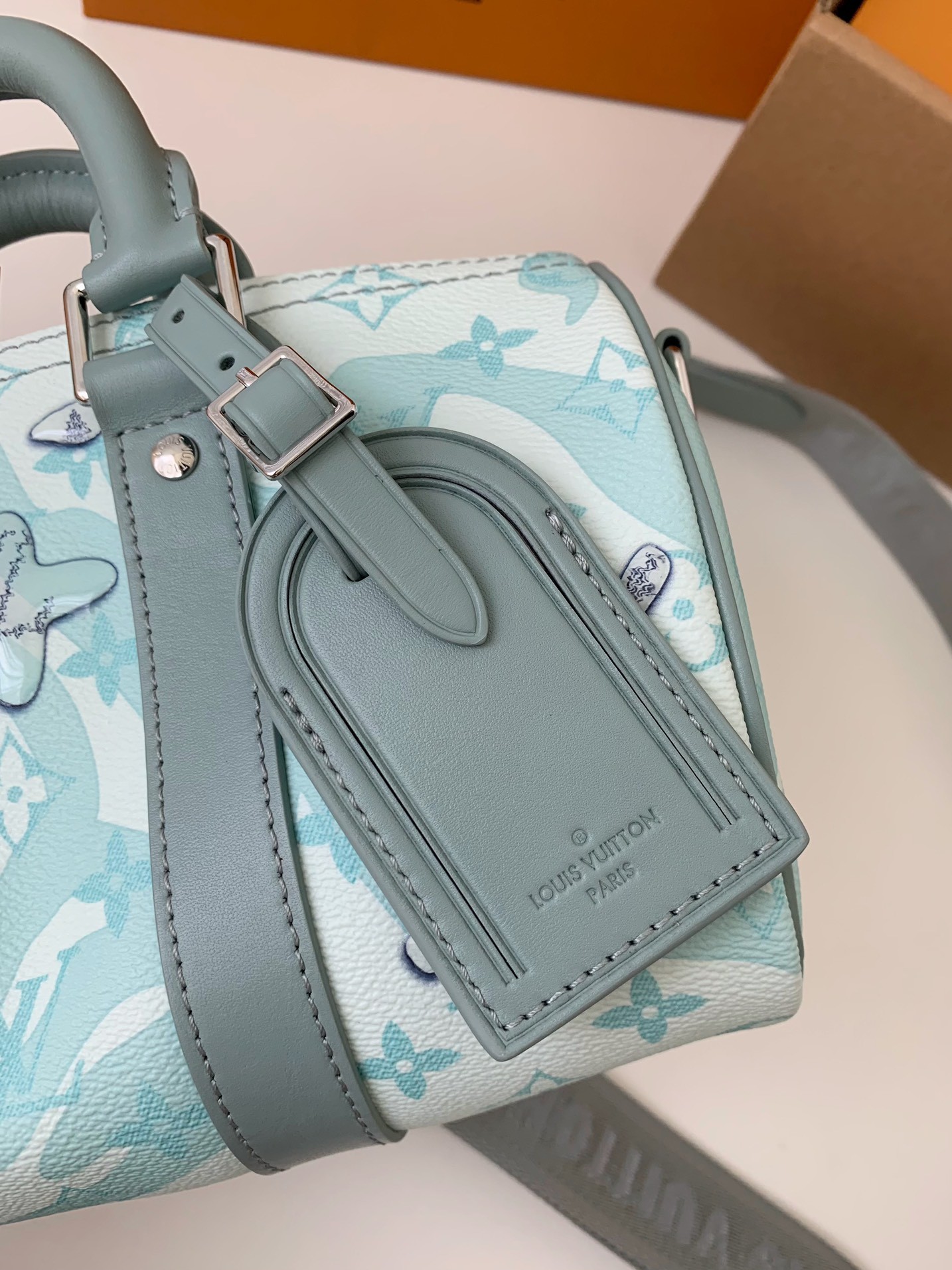 「#471」Lovis Vuitton KEEPALL BANDOULIÈRE 25*15*11cm - Image 4