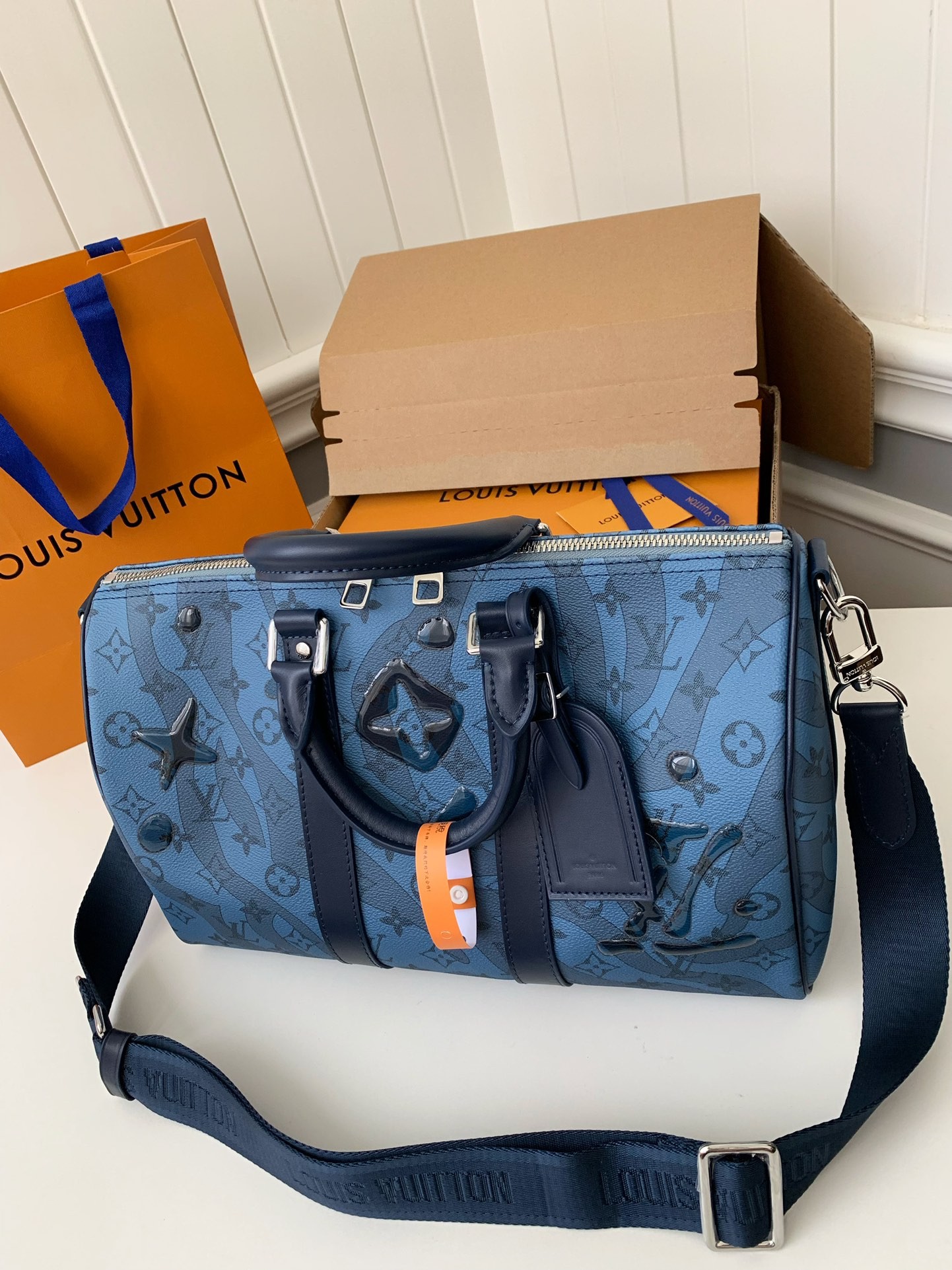 「#472」Lovis Vuitton KEEPALL BANDOULIÈRE 25*15*11cm - Image 3