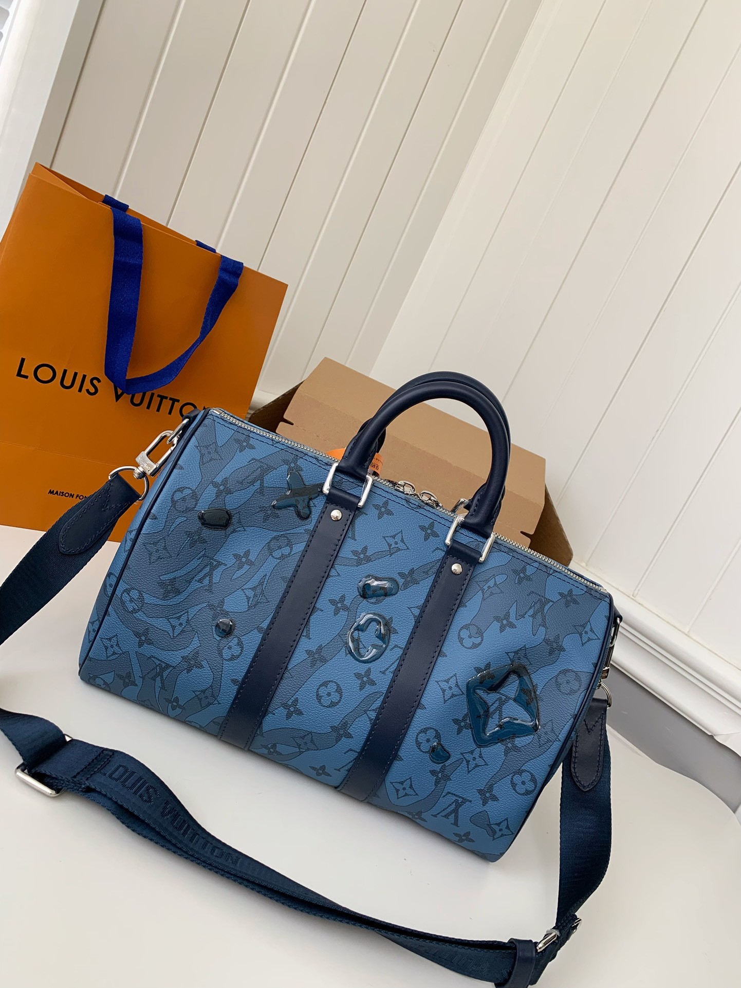 「#472」Lovis Vuitton KEEPALL BANDOULIÈRE 25*15*11cm - Image 2