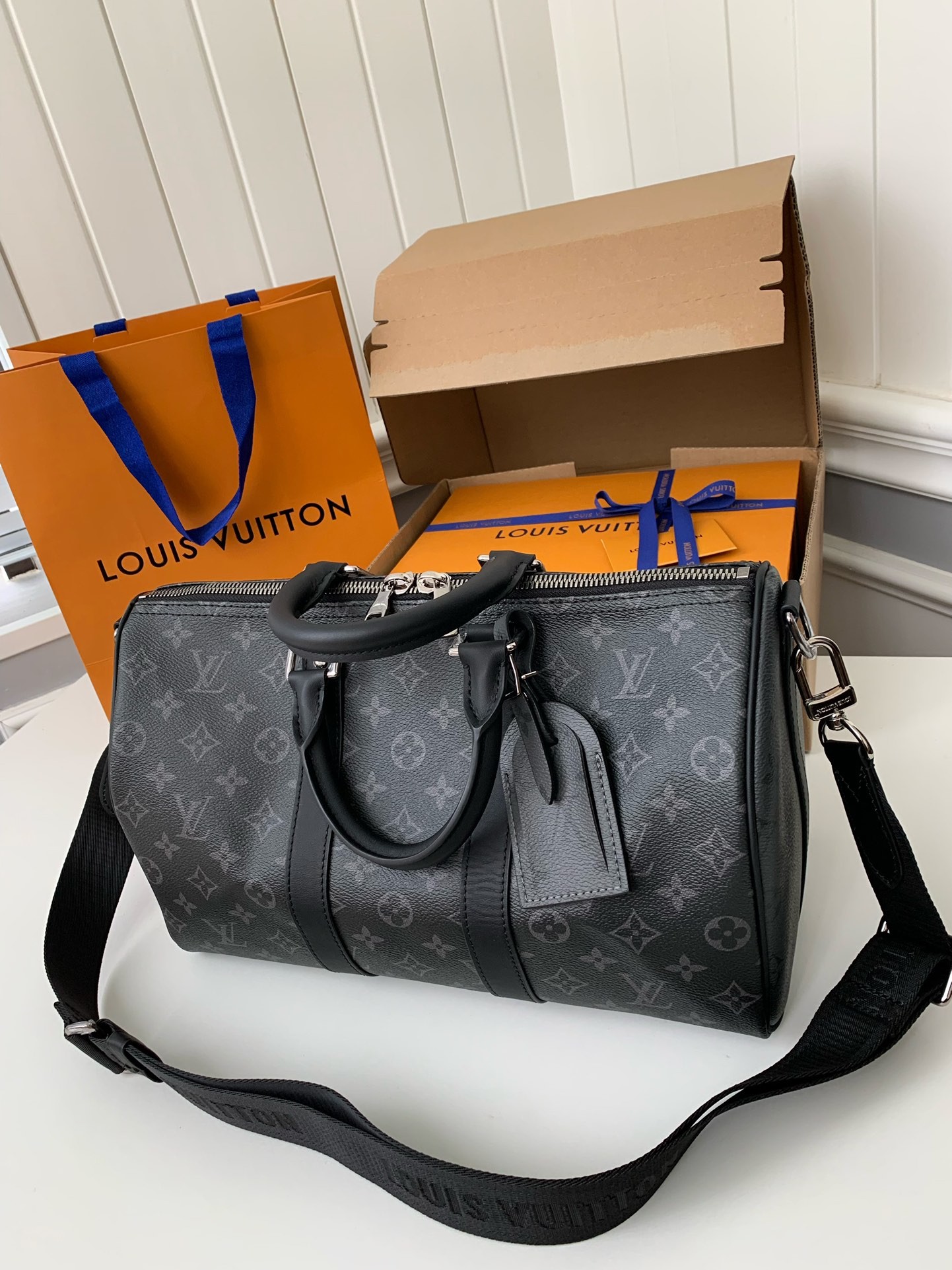 「#478」Lovis Vuitton Keepall Bandoulière 34*21*16cm - Image 2