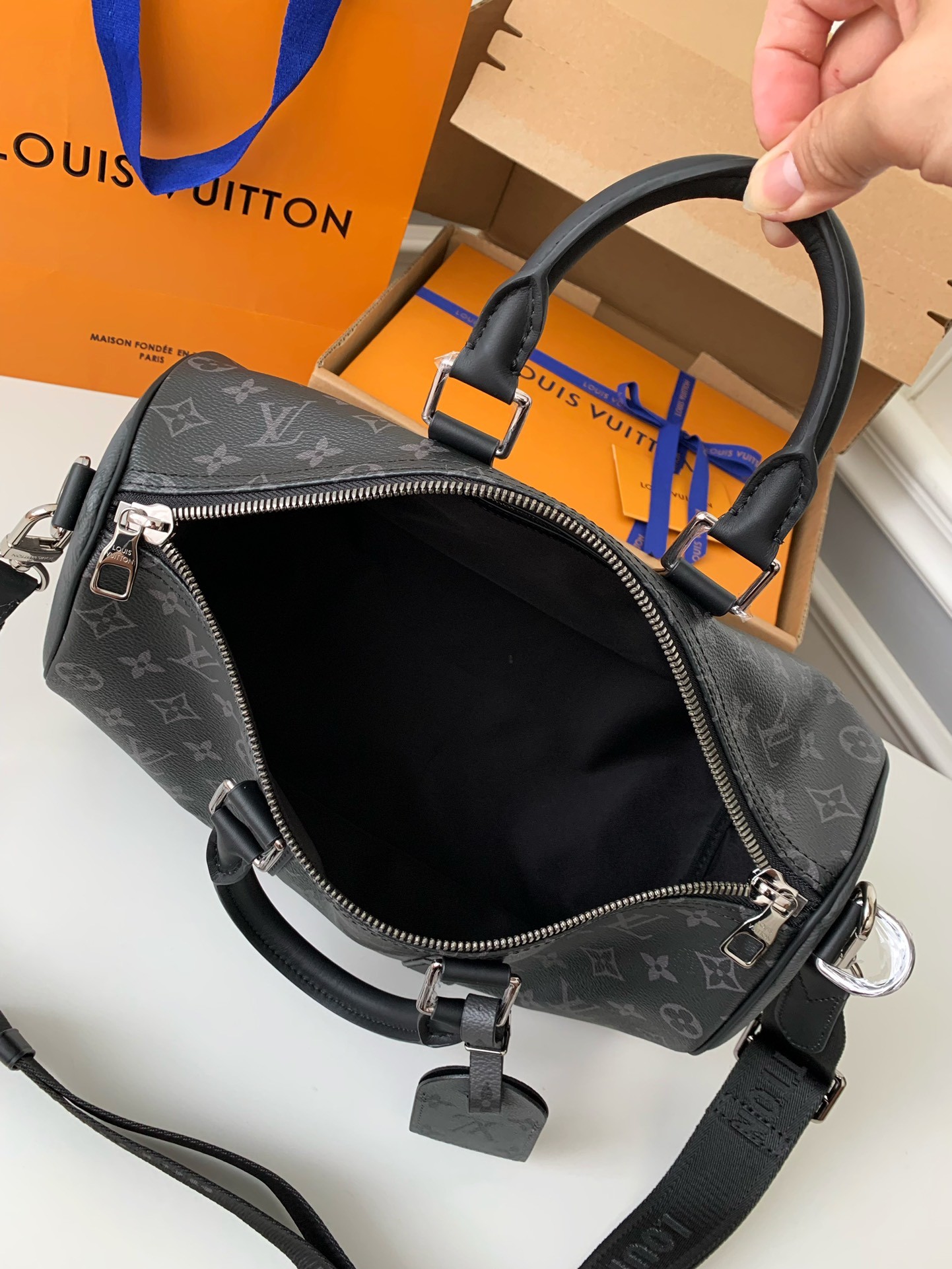 「#478」Lovis Vuitton Keepall Bandoulière 34*21*16cm - Image 5
