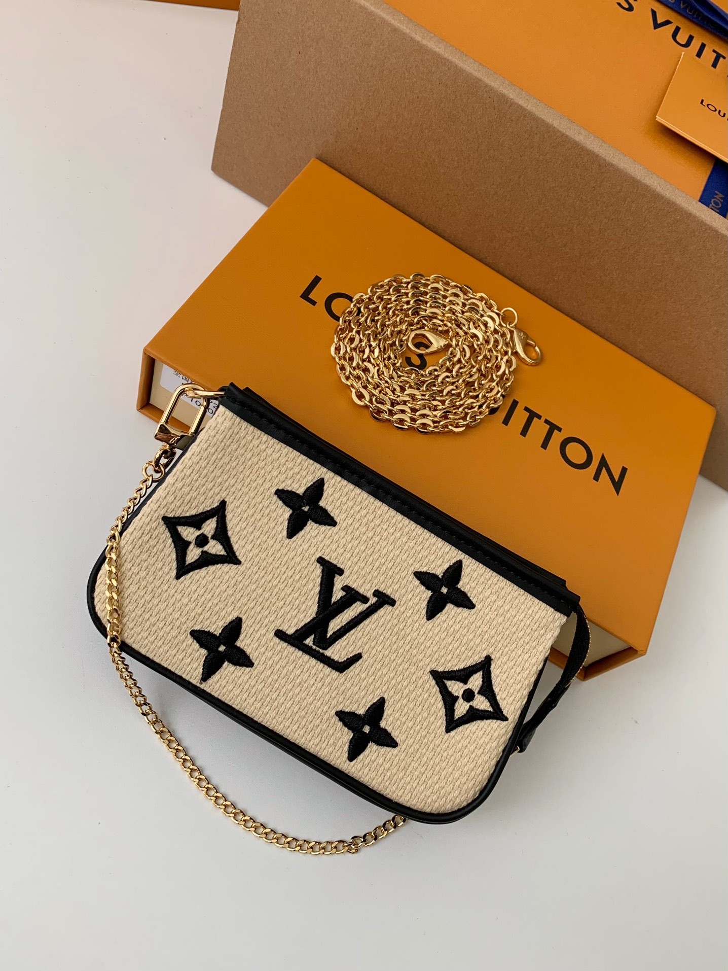 「#484」Lovis Vuitton MINI POCHETTE ACCESSOIRES 15.5*10.5*4cm - Image 2