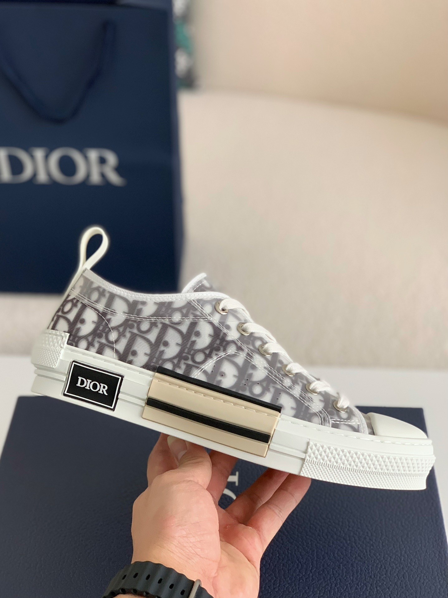 「#490」Dior B23 oblique Sneaker - Image 3