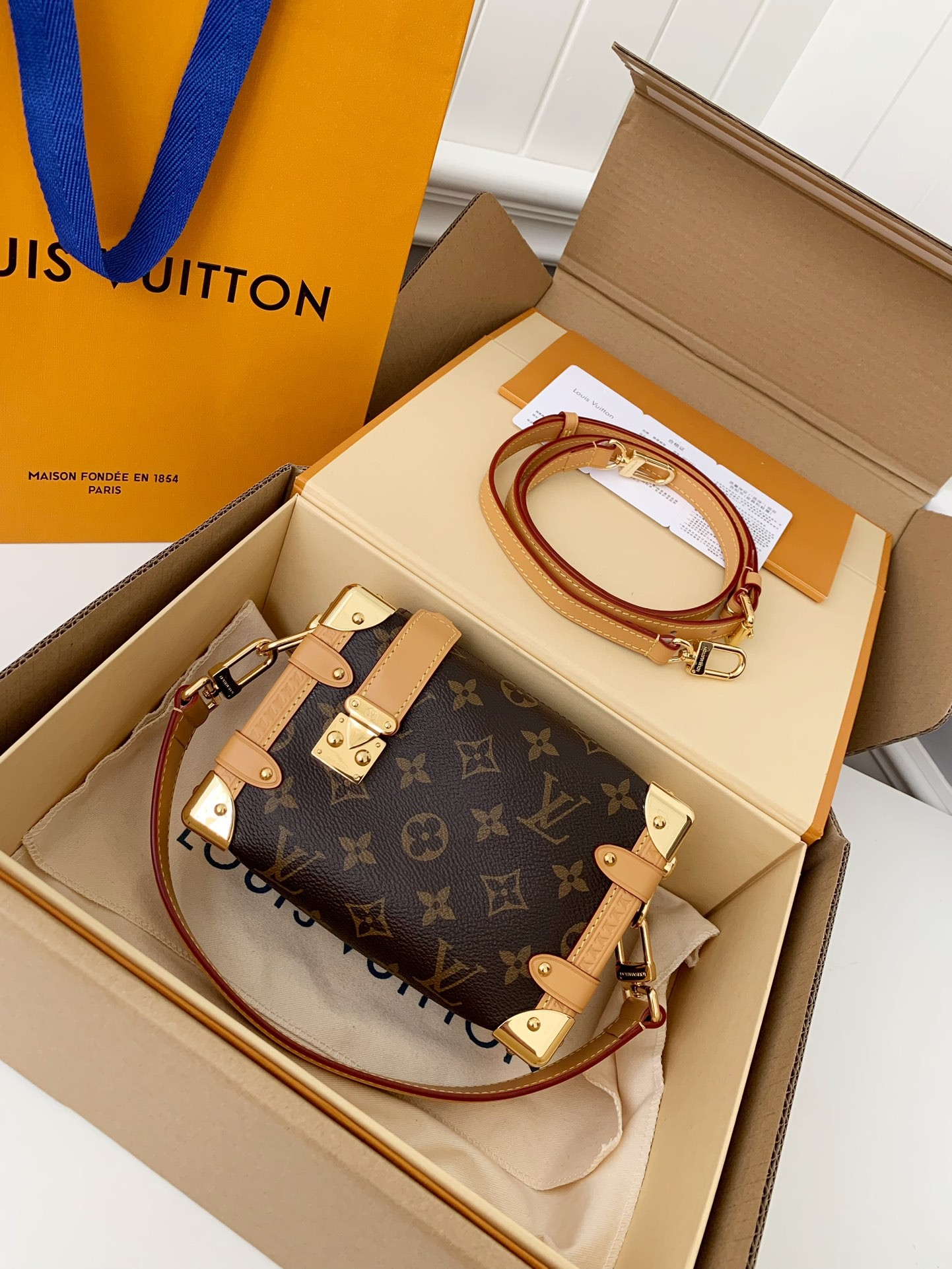 「#497」Lovis Vuitton SIDE TRUNK 18*12.5*8cm - Image 2