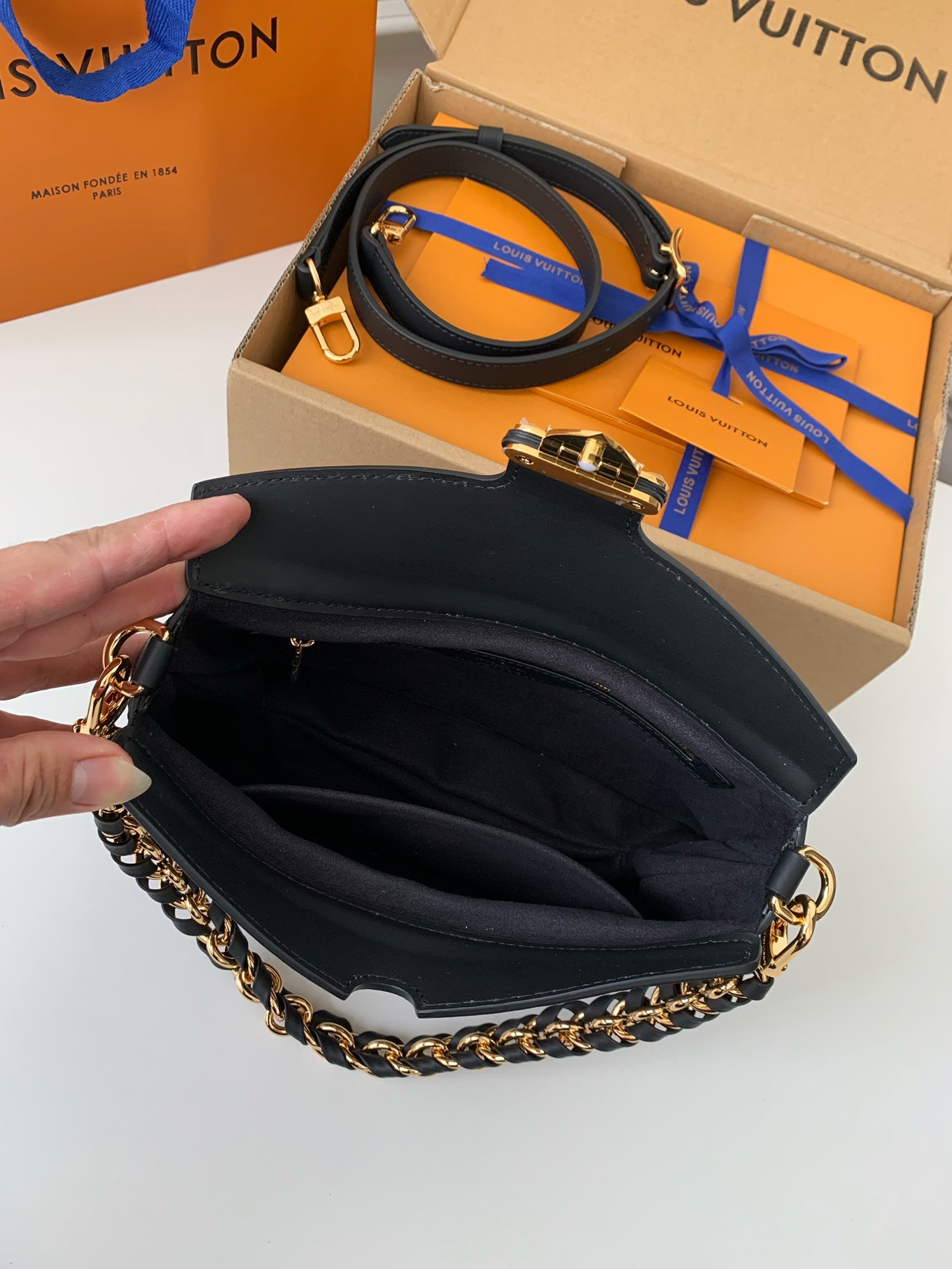 「#509」Lovis Vuitton TWINNY 29*19*9cm - Image 5