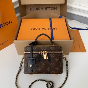 「#519」 Lovis Vuitton  VANITY M45165 19*13*11cm