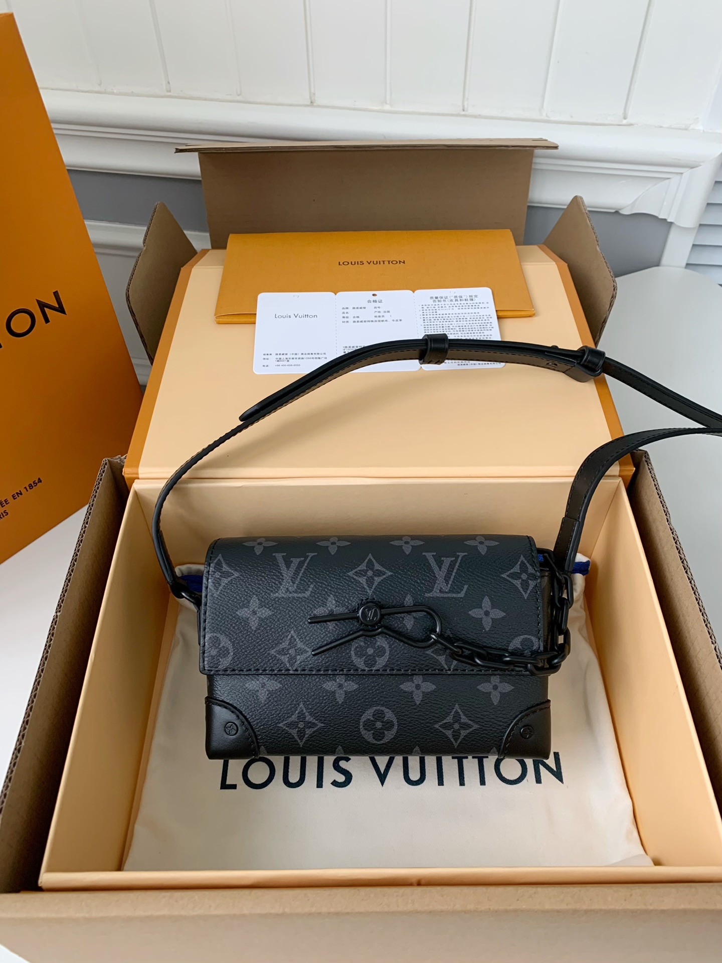 「#524」 Lovis Vuitton STEAMER 18*11*6.5cm