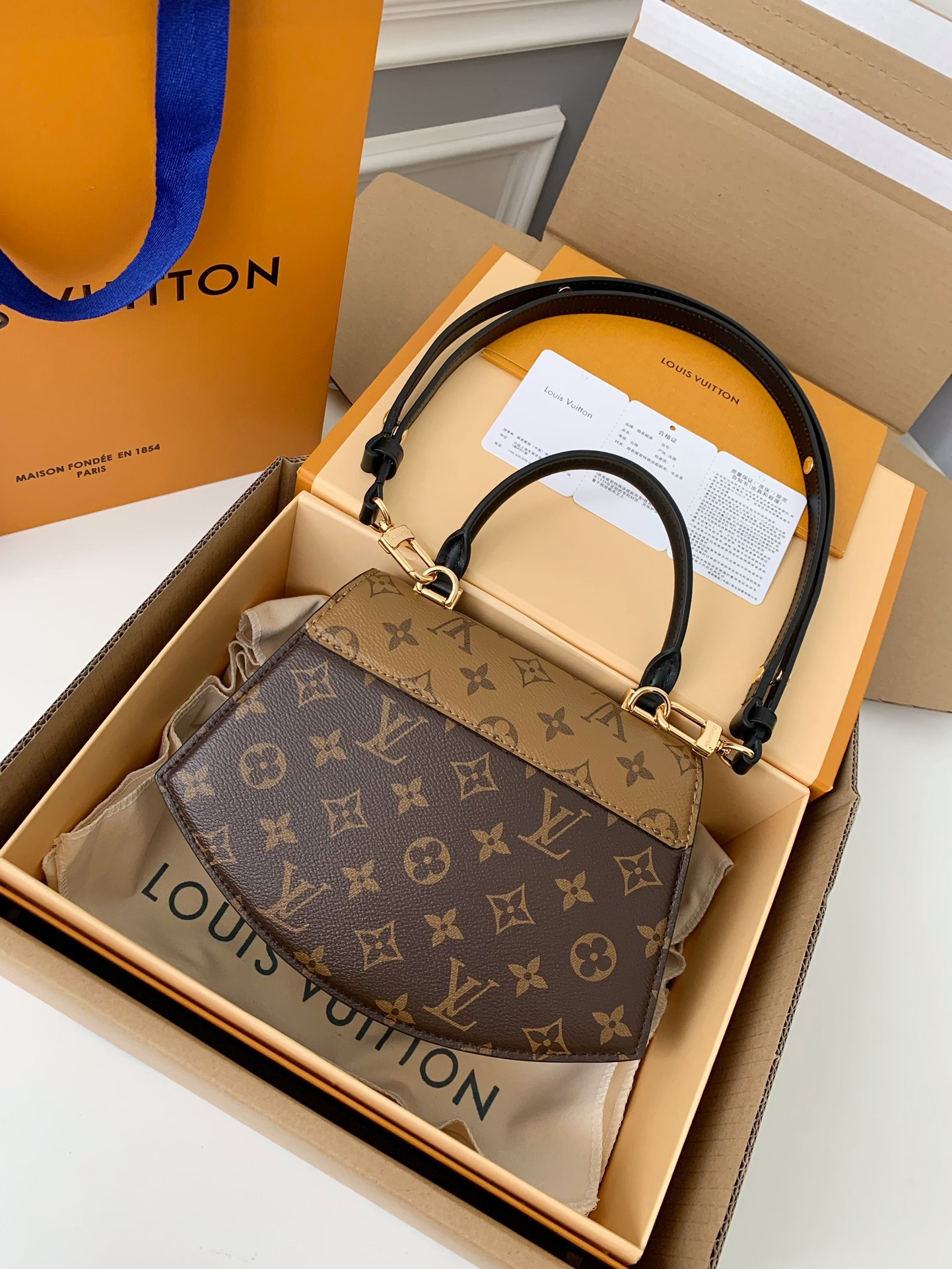 「#526」 Lovis Vuitton S23 M46548 23.5*16.5*8cm - Image 2