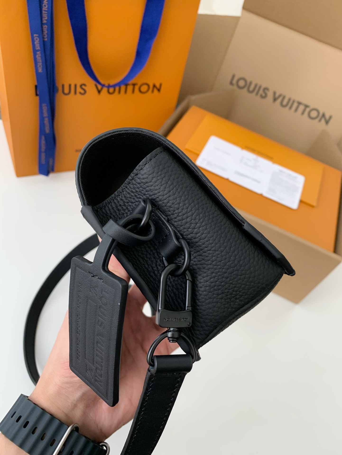 「#528」 Lovis Vuitton FLAP 17.3*12*7cm - Image 3