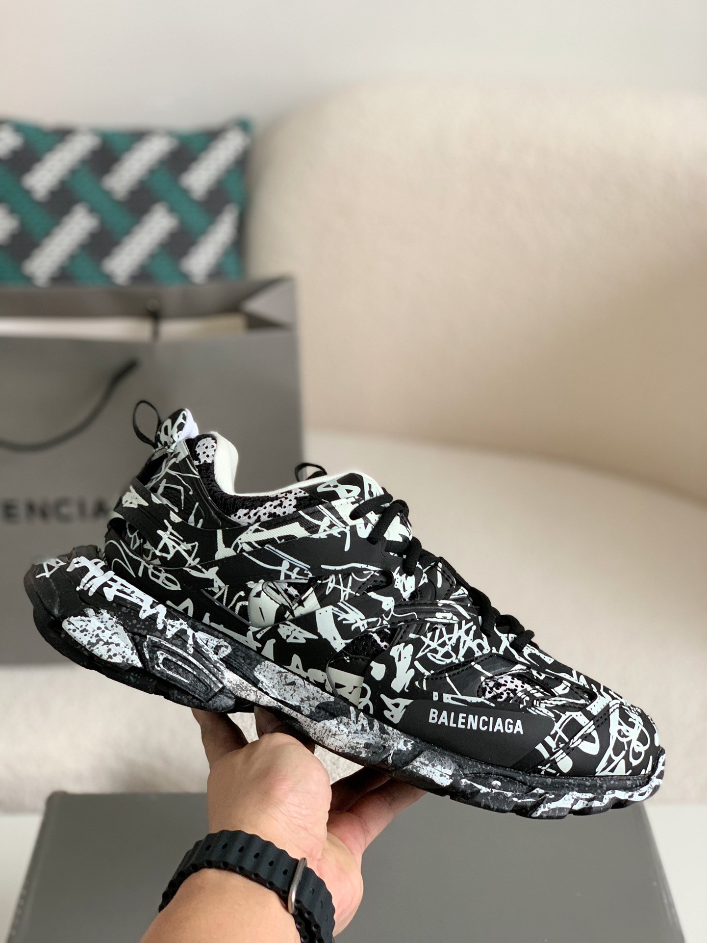 「#536」Balenciaga Track Sneakers - Image 3