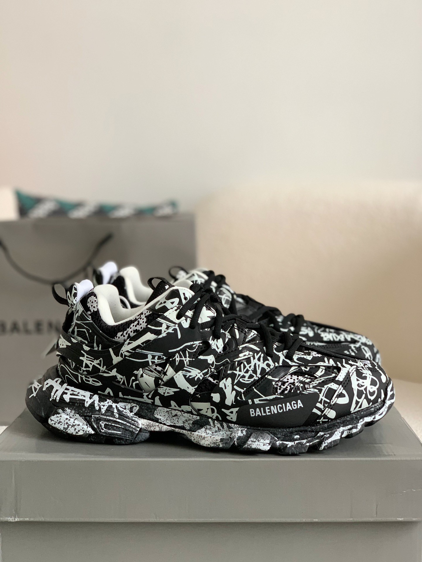 「#536」Balenciaga Track Sneakers - Image 2
