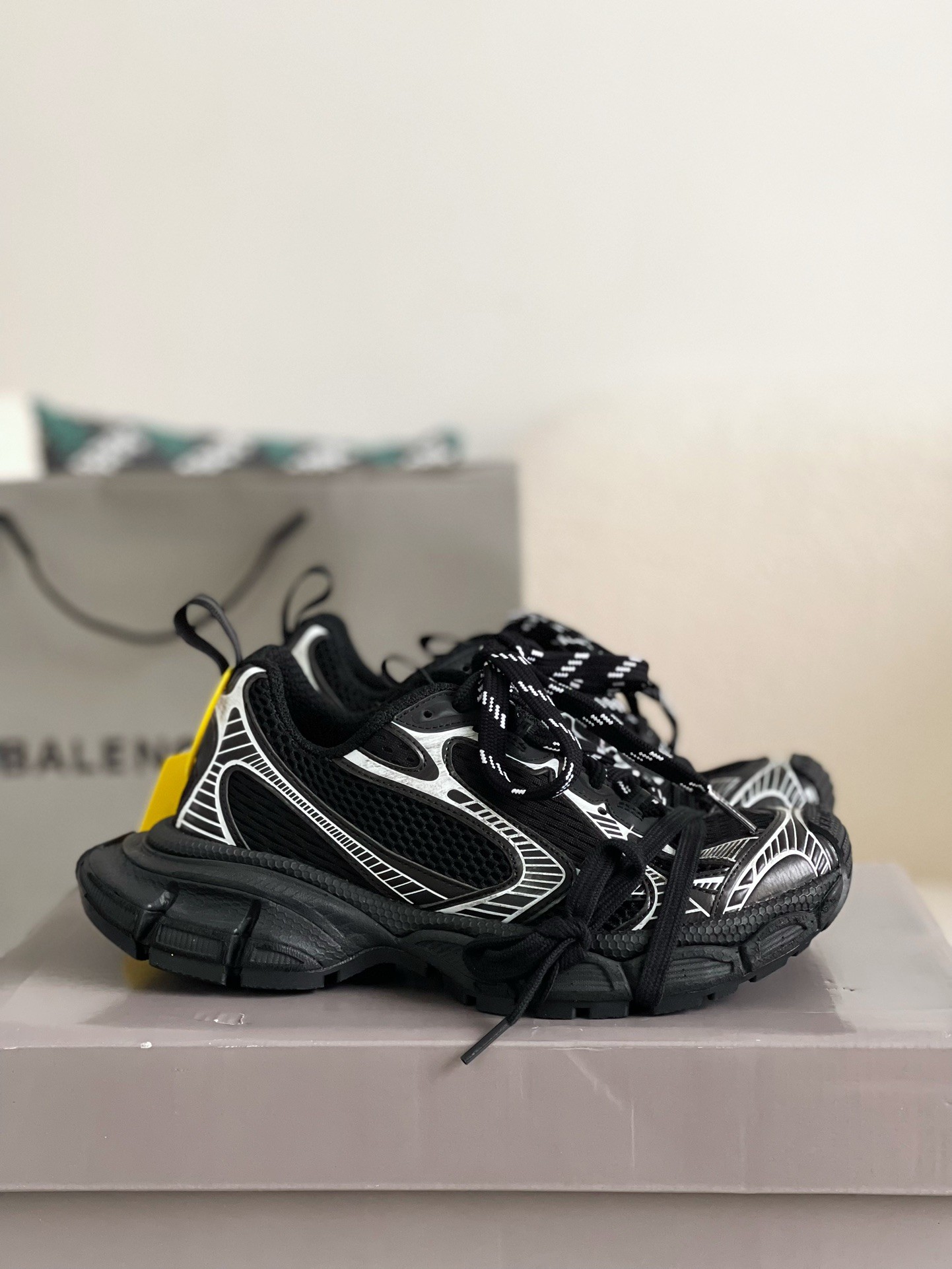 「#539」Balenciaga Runner Sneakers - Image 2