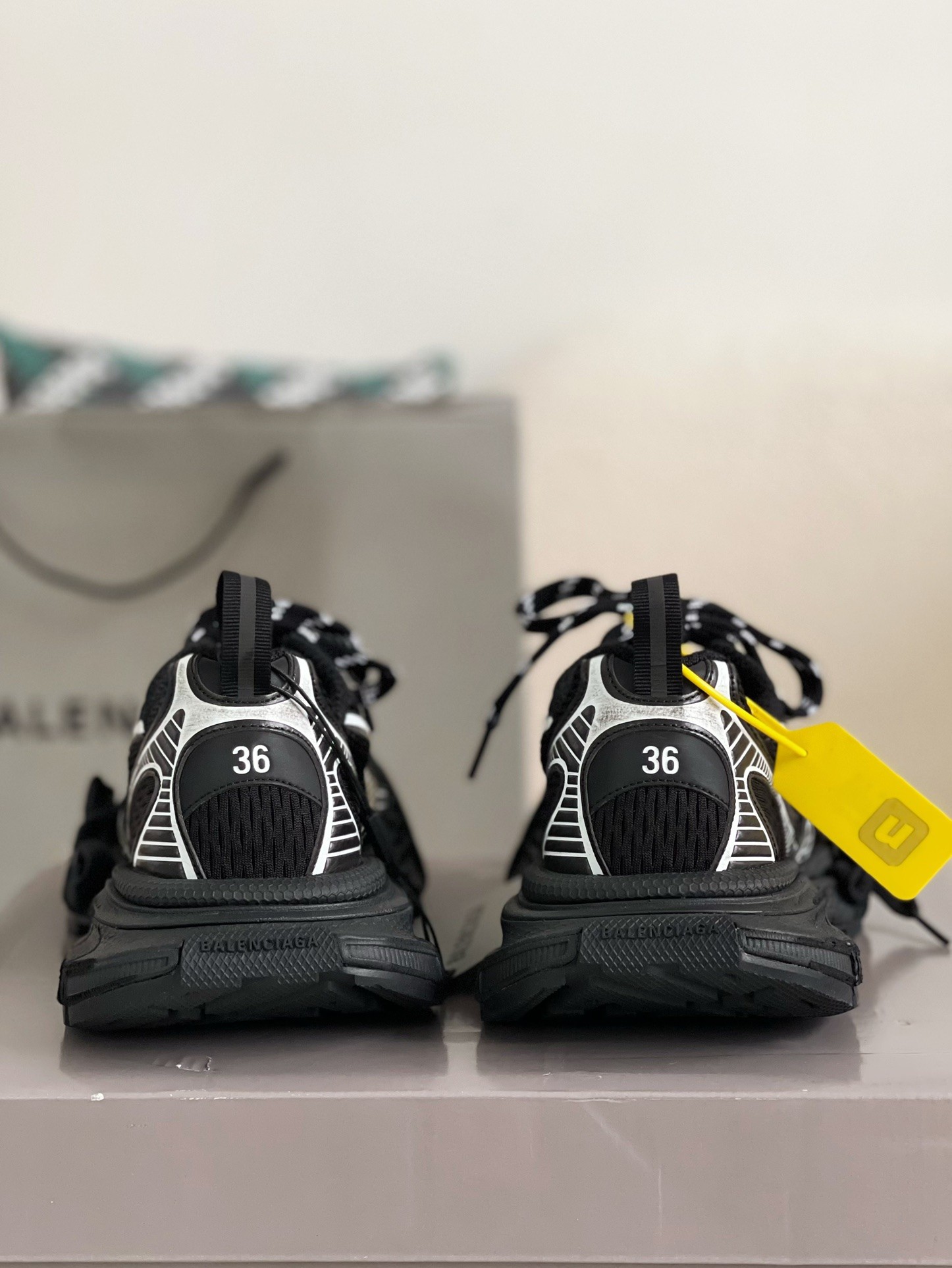 「#539」Balenciaga Runner Sneakers - Image 5