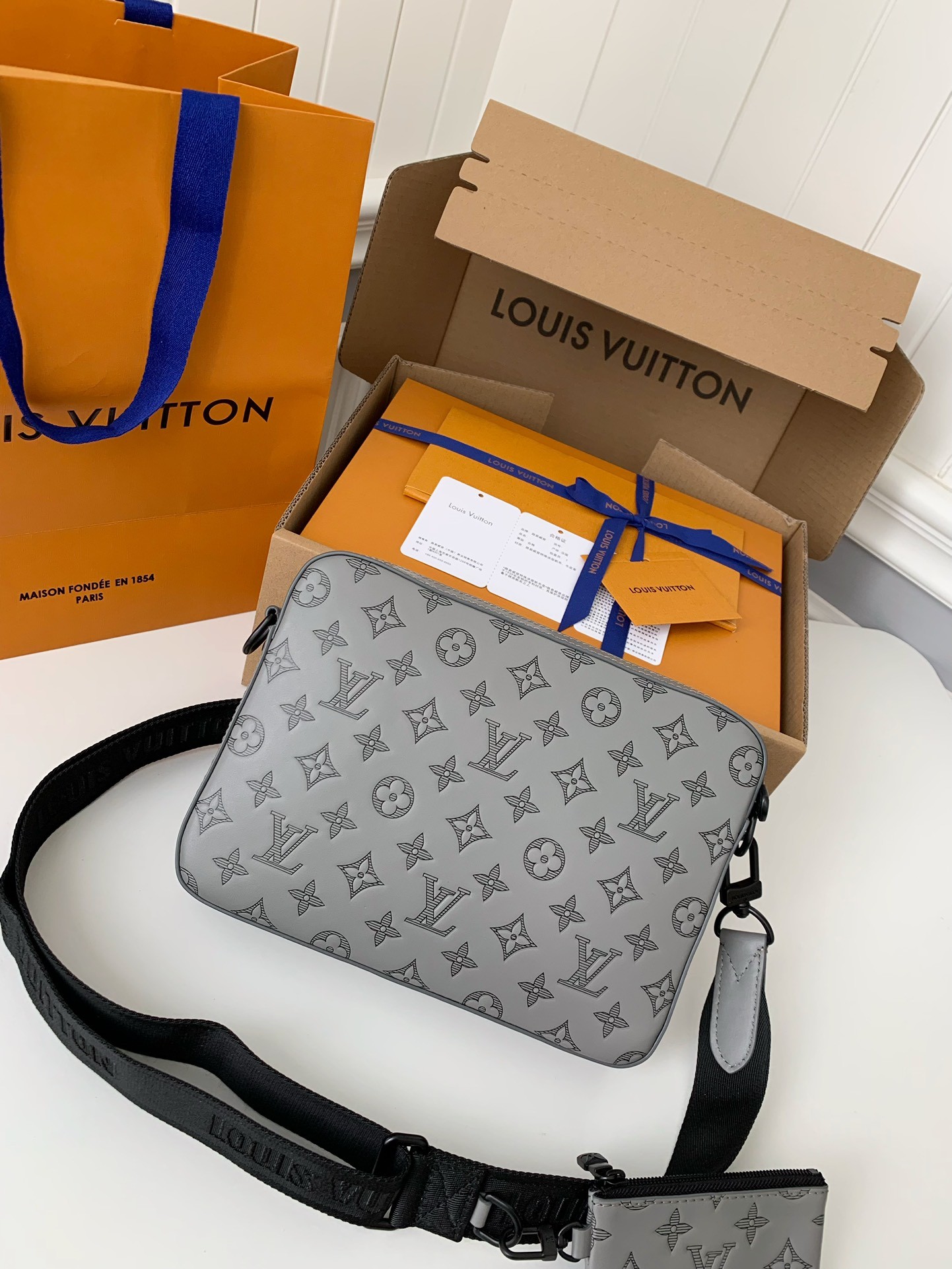「#555」 Lovis Vuitton DUO 26*18.5*5cm - Image 2