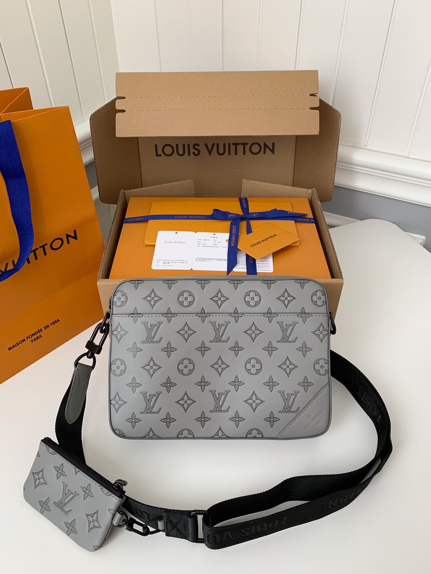 「#555」 Lovis Vuitton DUO 26*18.5*5cm