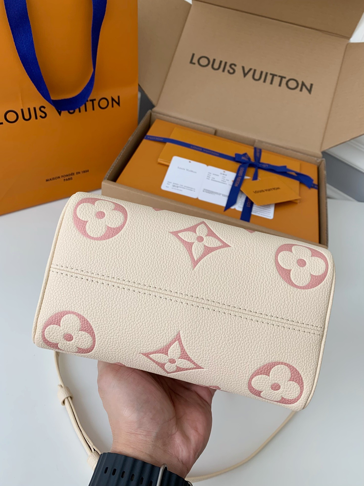 「#556」 Lovis Vuitton SPEEDY BANDOULIÈRE 20.5*13.5*12cm - Image 3