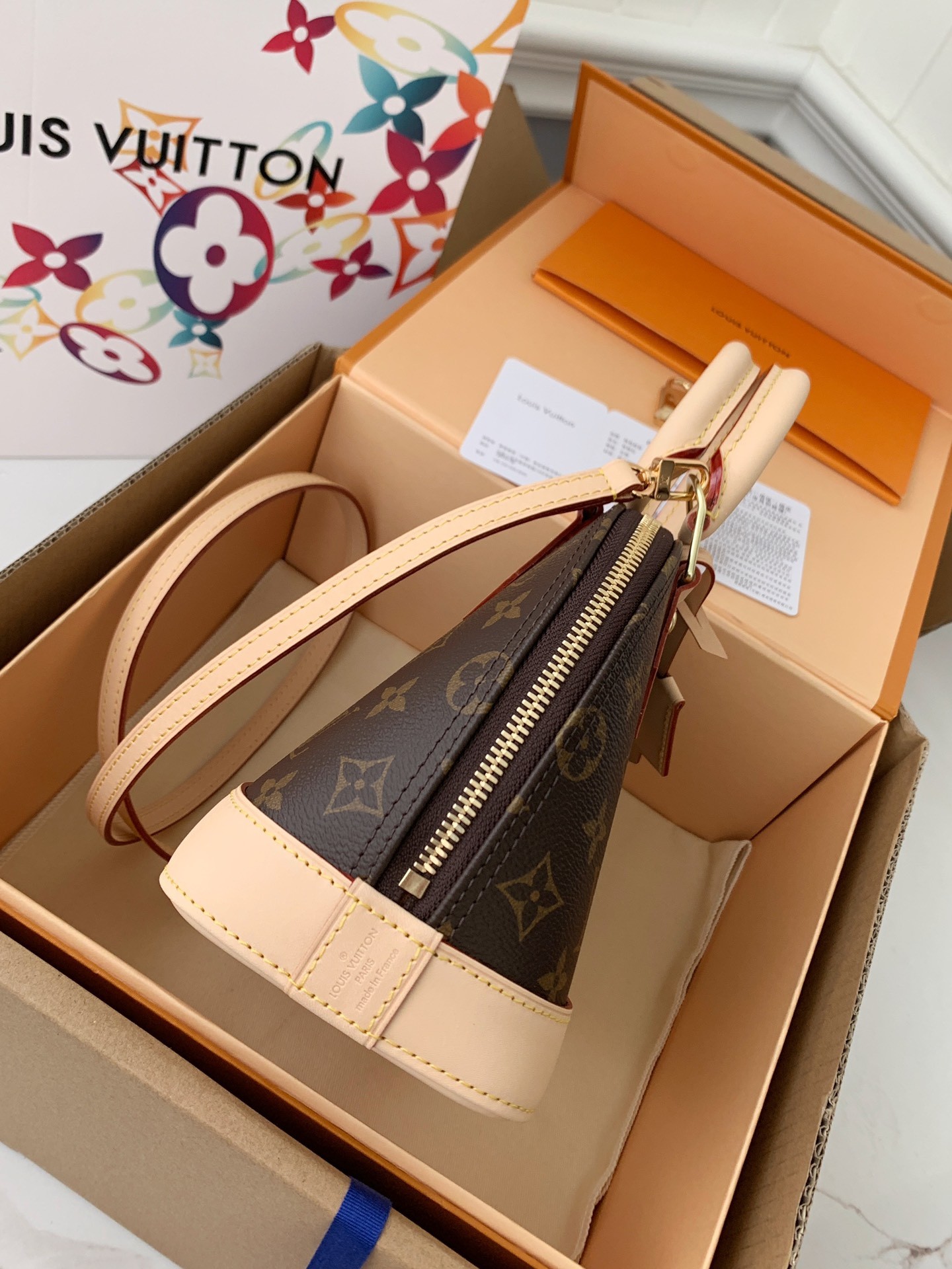「#581」LOUIS VUITTON ALMA BB M53152 23.5*17.5*11.5 cm - Image 3