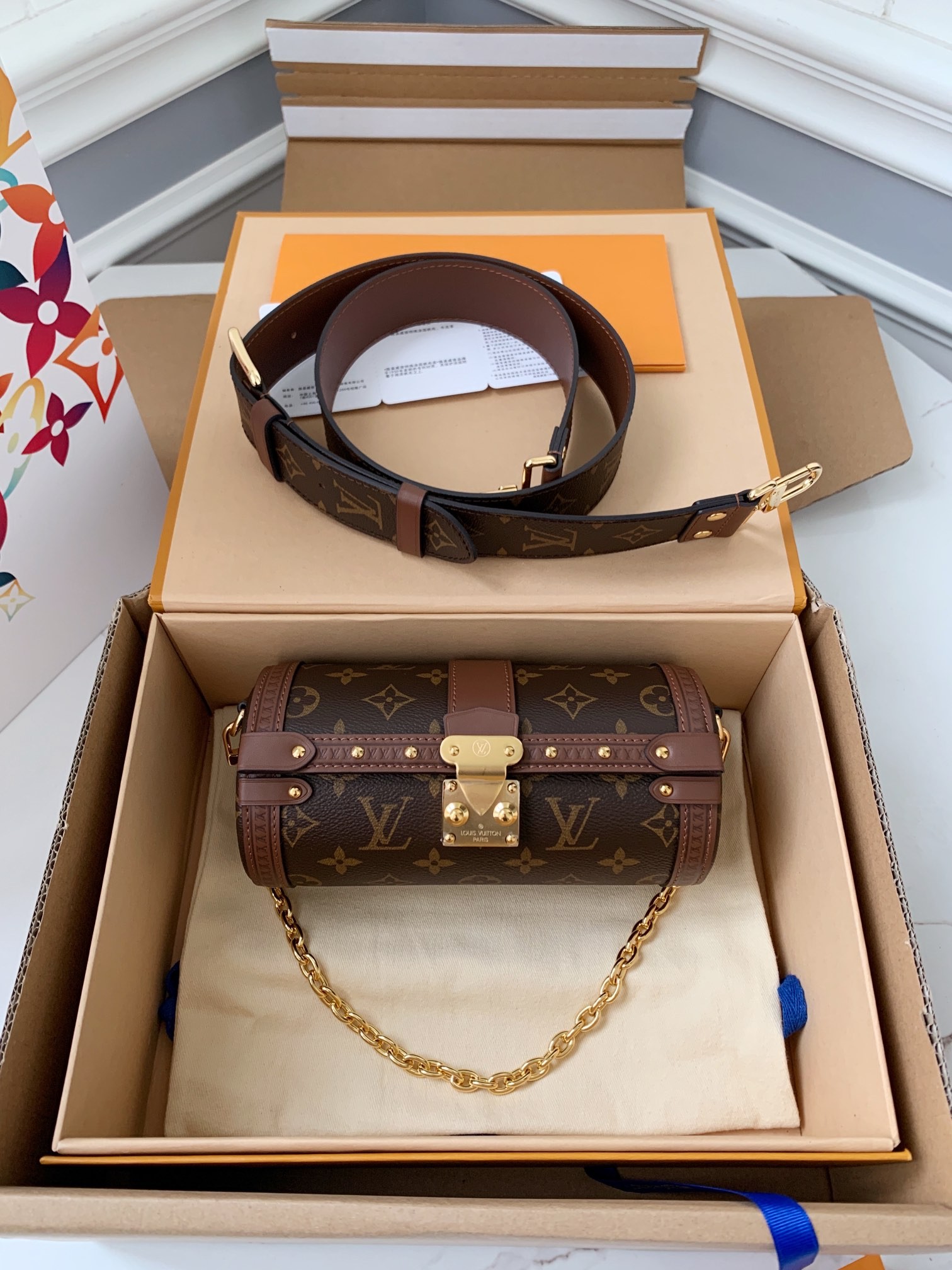 「#583」LOUIS VUITTON PAPILLON TRUNK M57835 19*9*9cm