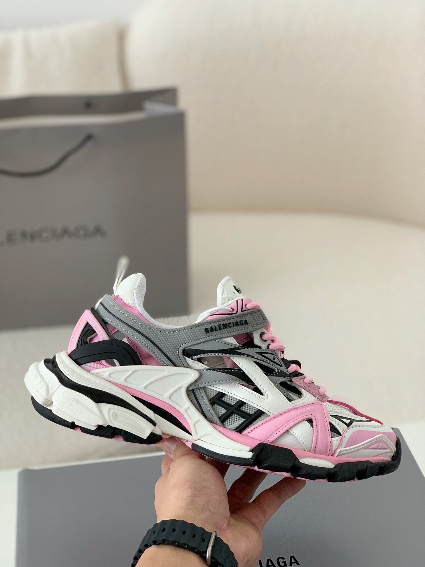 「#593」Balenciaga Runner Sneakers - Image 3