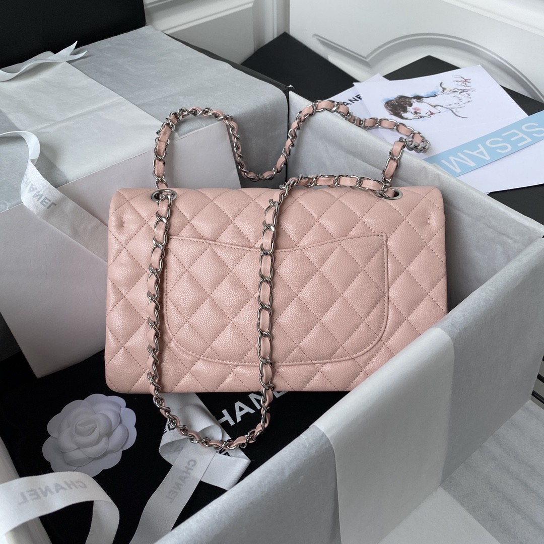 「#614」 Chane1 Classic Flap Bag Size: 15.5x25.5x6.5cm - Image 2