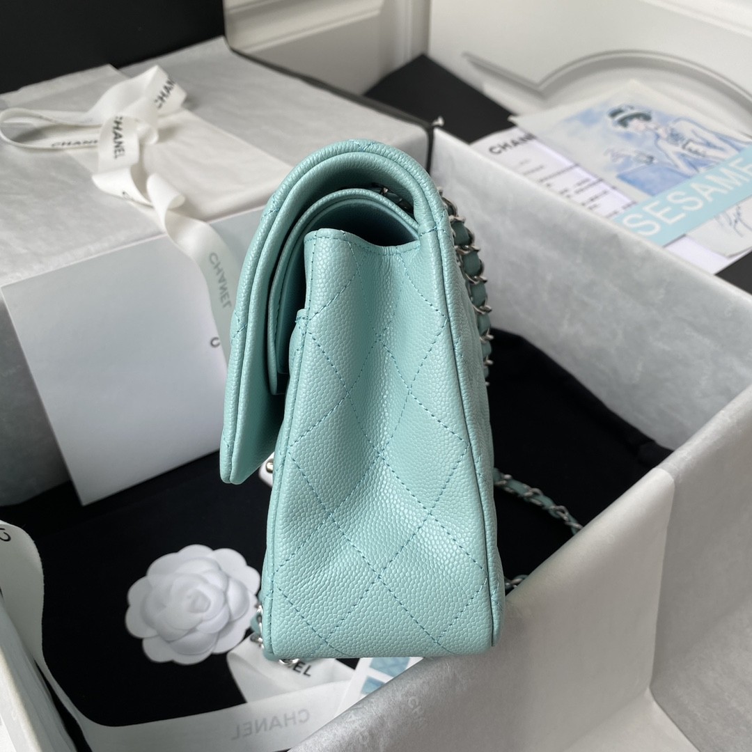 「#616」 Chane1 Classic Flap Bag Size: 15.5x25.5x6.5cm - Image 5