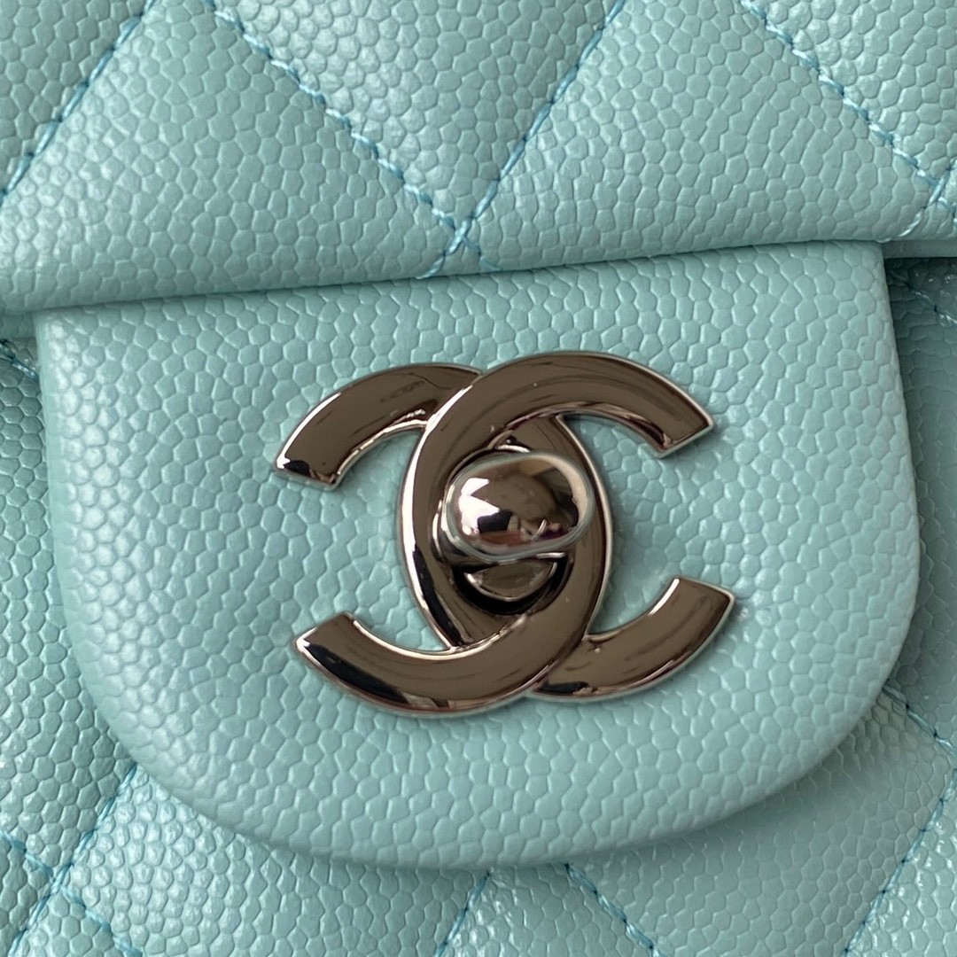 「#616」 Chane1 Classic Flap Bag Size: 15.5x25.5x6.5cm - Image 4