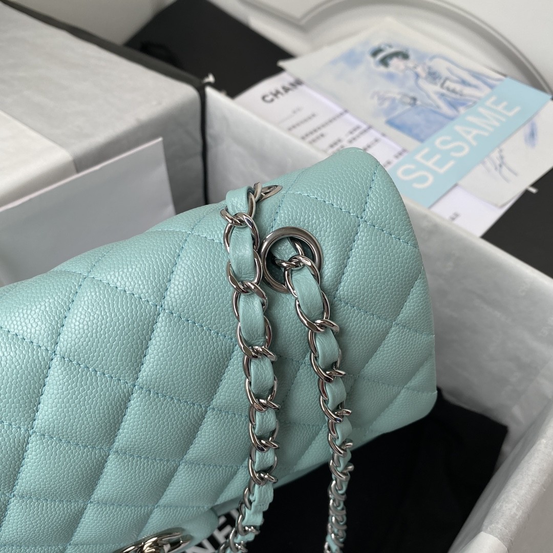 「#616」 Chane1 Classic Flap Bag Size: 15.5x25.5x6.5cm - Image 3