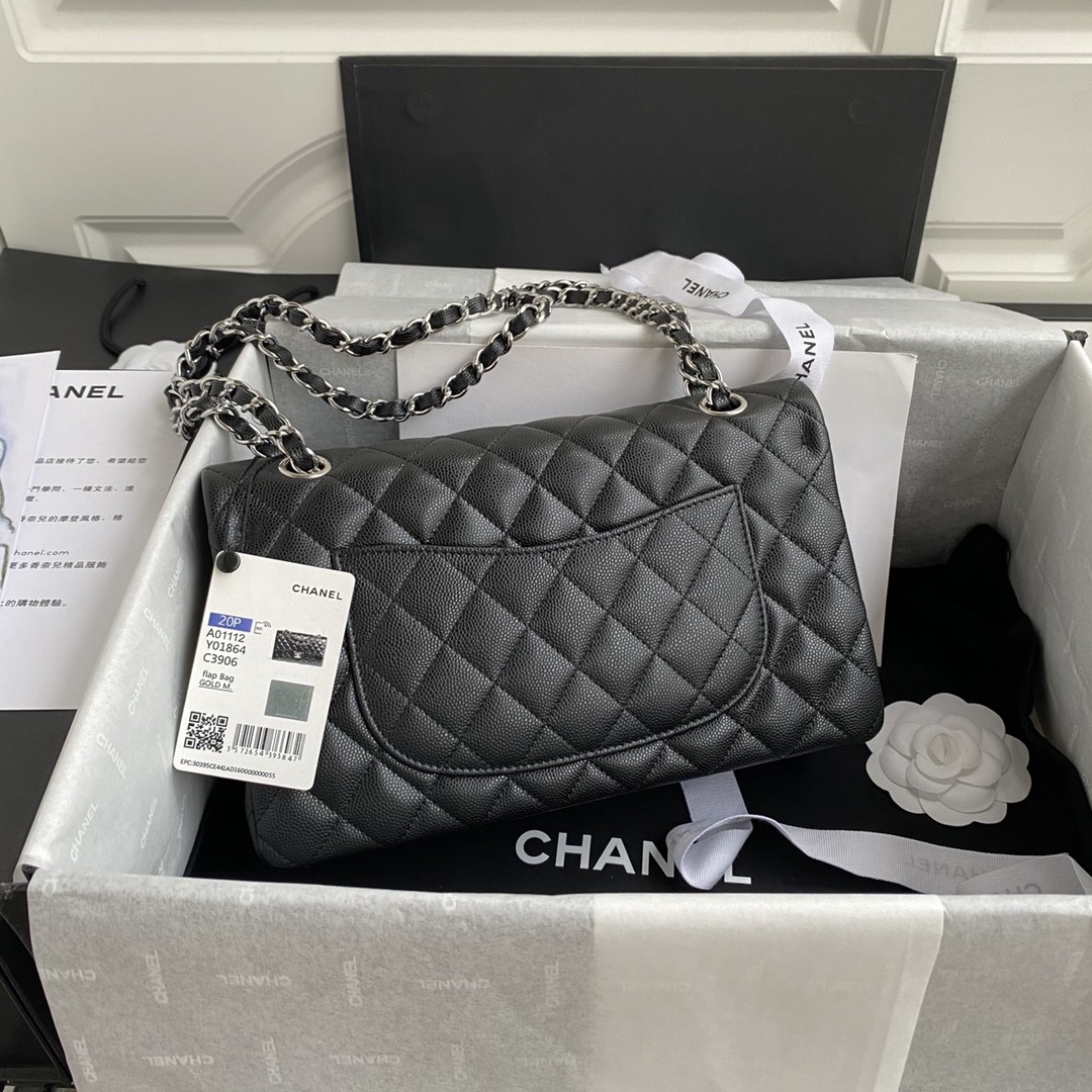 「#617」 Chane1 Classic Flap Bag Size: 15.5x25.5x6.5cm - Image 2