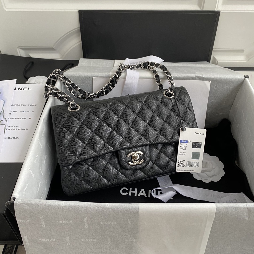 「#617」 Chane1 Classic Flap Bag Size: 15.5x25.5x6.5cm