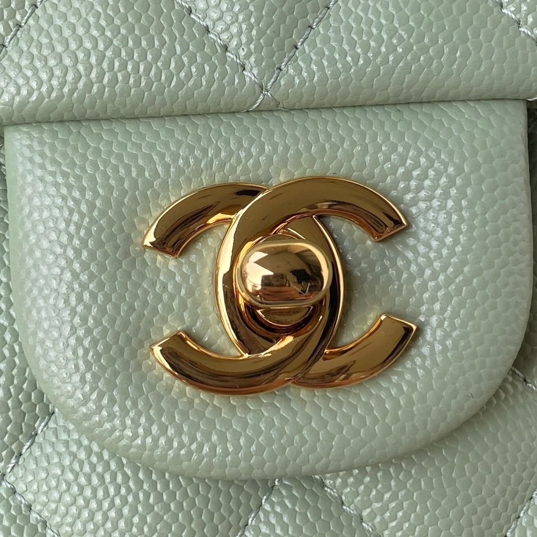 「#619」 Chane1 Classic Flap Bag Size: 15.5x25.5x6.5cm - Image 3