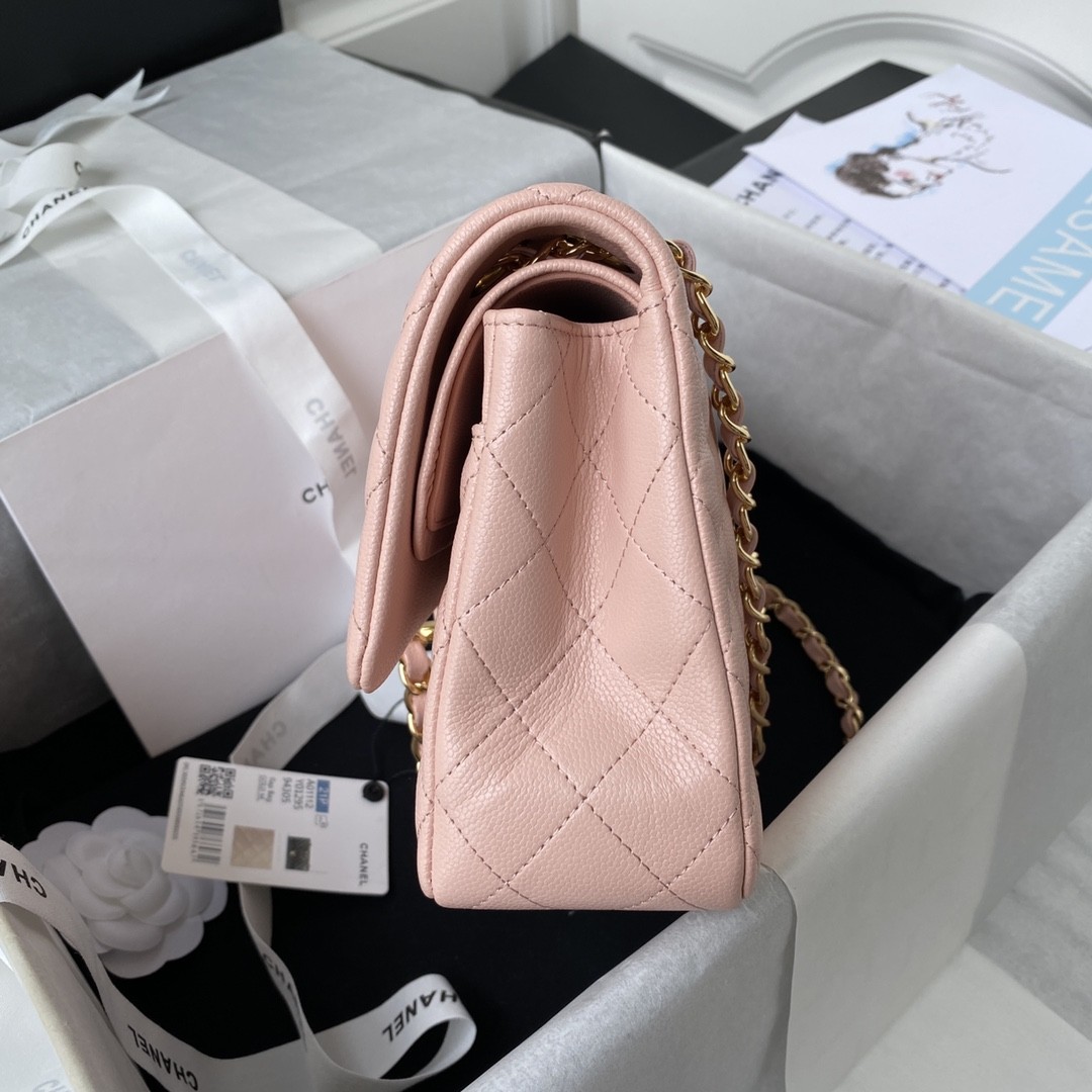 「#620」 Chane1 Classic Flap Bag Size: 15.5x25.5x6.5cm - Image 5