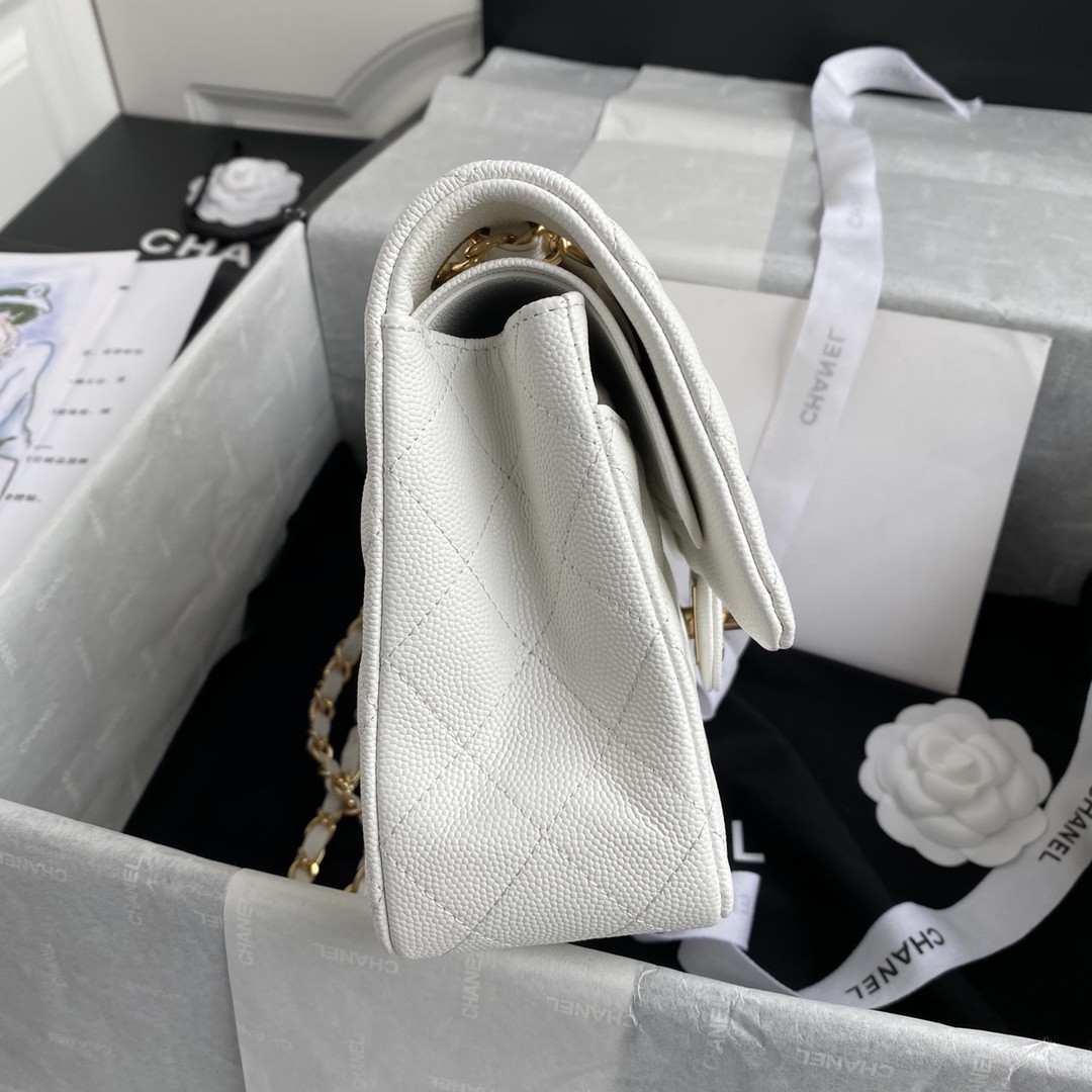 「#621」 Chane1 Classic Flap Bag Size: 15.5x25.5x6.5cm - Image 3