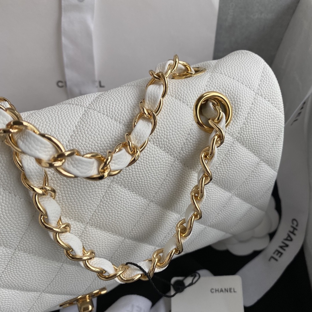 「#621」 Chane1 Classic Flap Bag Size: 15.5x25.5x6.5cm - Image 4