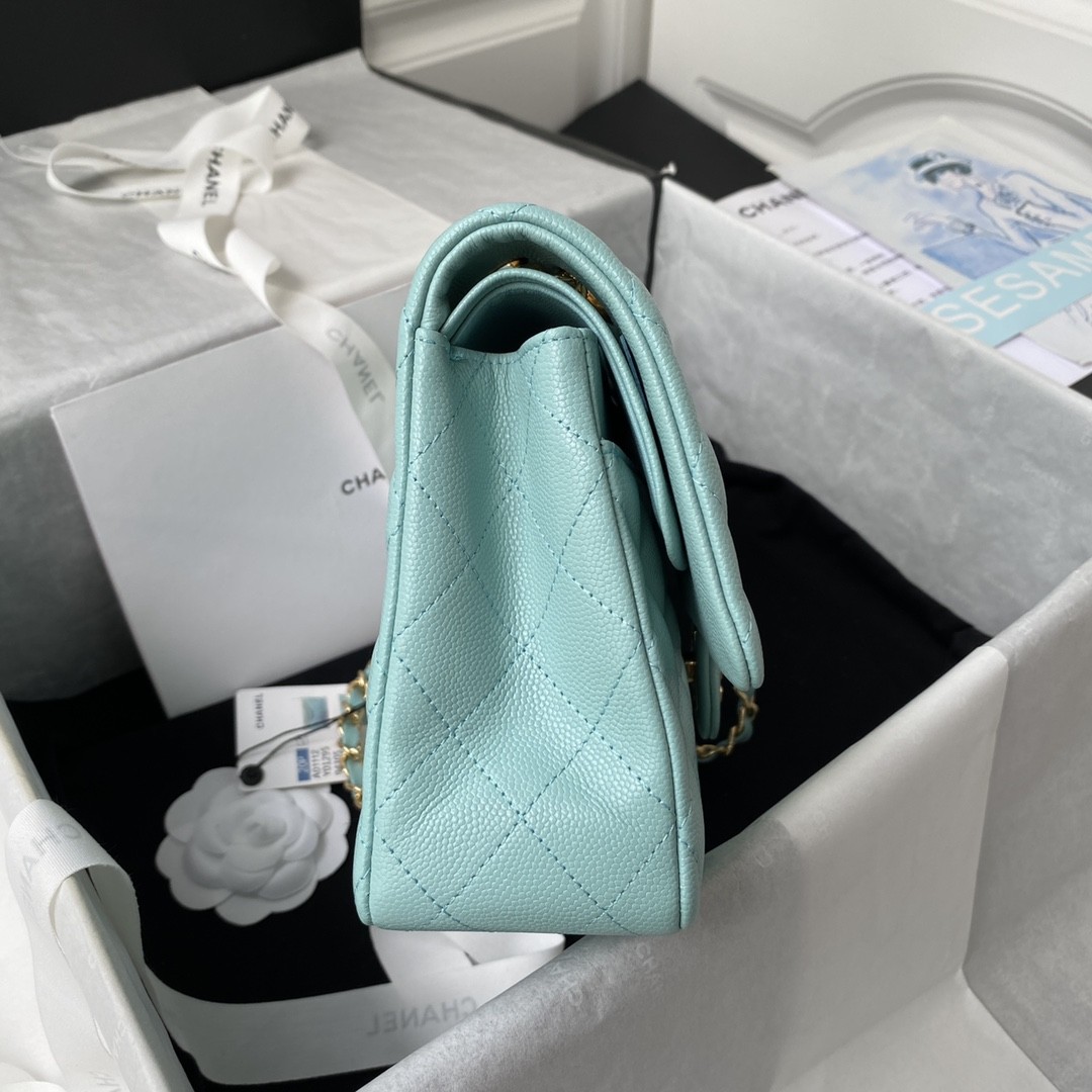 「#623」 Chane1 Classic Flap Bag Size: 15.5x25.5x6.5cm - Image 5