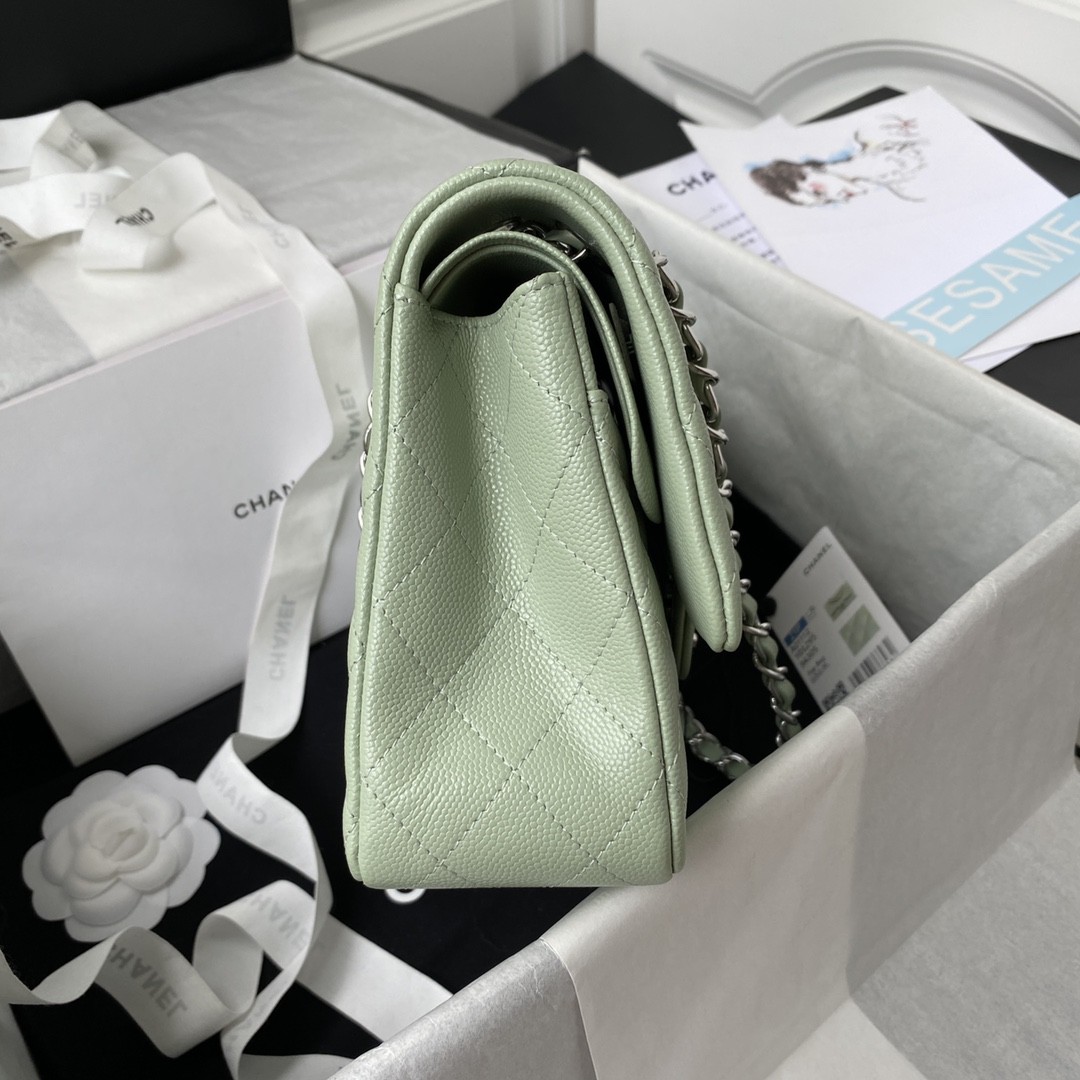 「#626」 Chane1 Classic Flap Bag Size: 15.5x25.5x6.5cm - Image 5