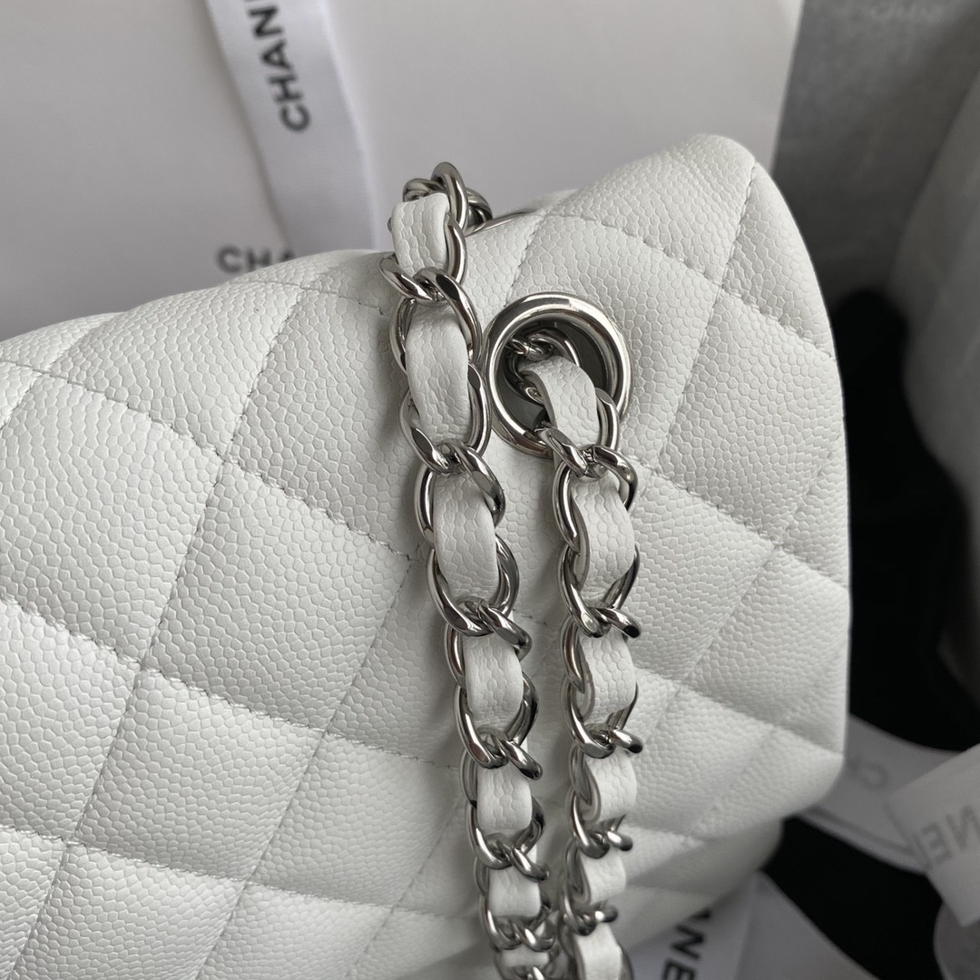 「#627」 Chane1 Classic Flap Bag Size: 15.5x25.5x6.5cm - Image 5