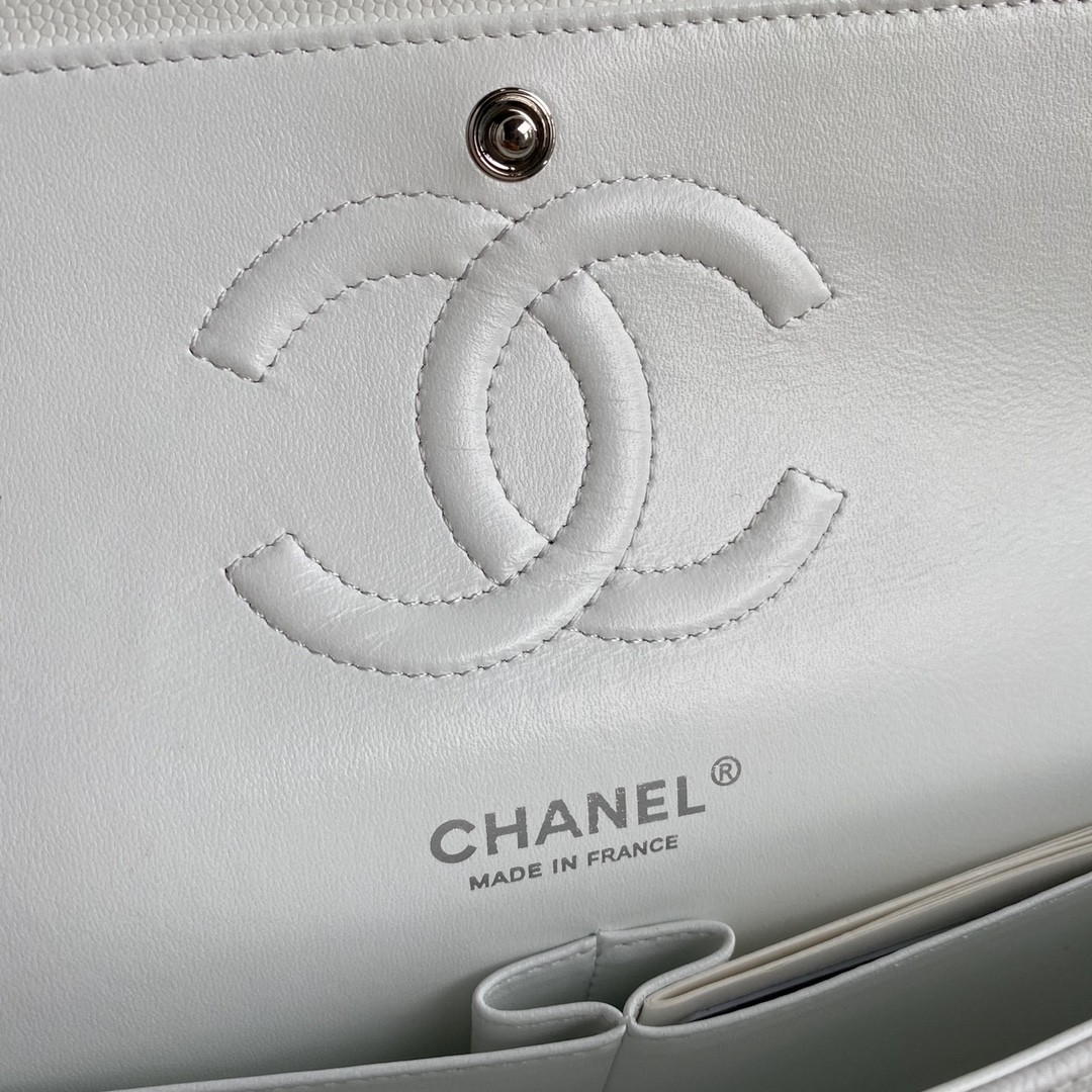 「#627」 Chane1 Classic Flap Bag Size: 15.5x25.5x6.5cm - Image 4
