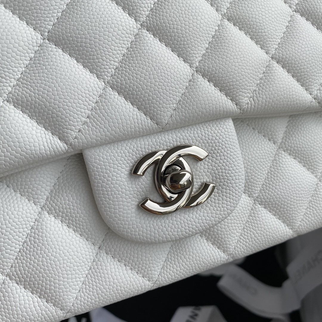 「#627」 Chane1 Classic Flap Bag Size: 15.5x25.5x6.5cm - Image 3
