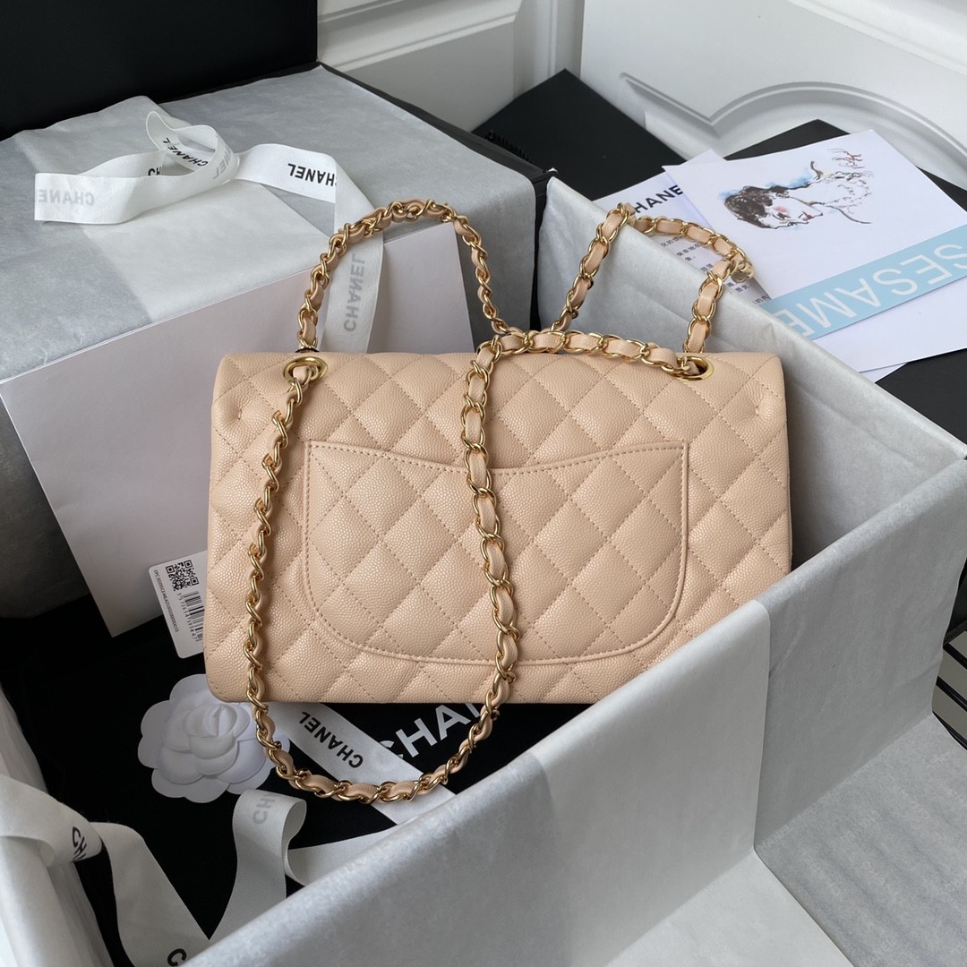 「#628」 Chane1 Classic Flap Bag Size: 15.5x25.5x6.5cm - Image 2