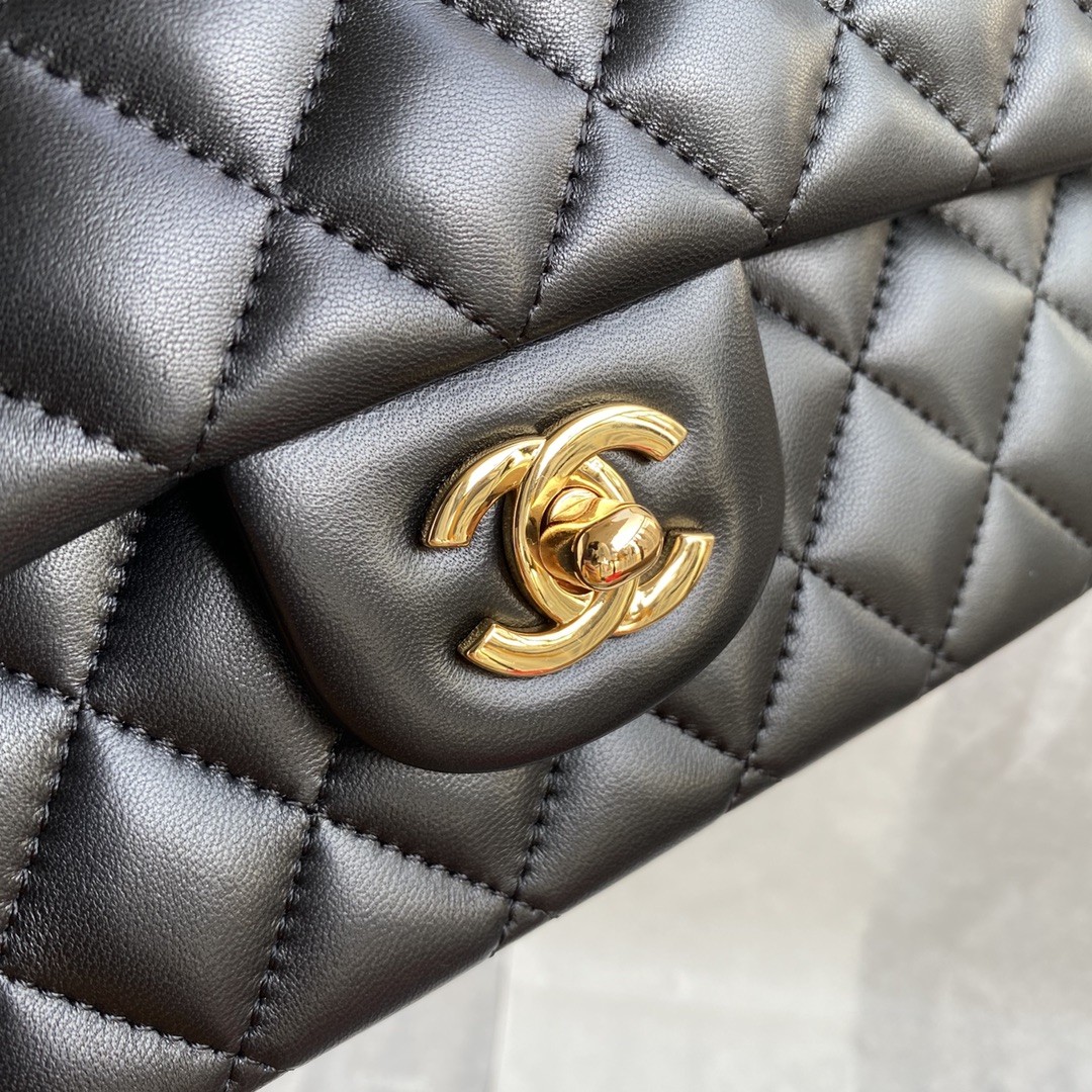 「#629」 Chane1 Classic Flap Bag Size: 15.5x25.5x6.5cm - Image 3
