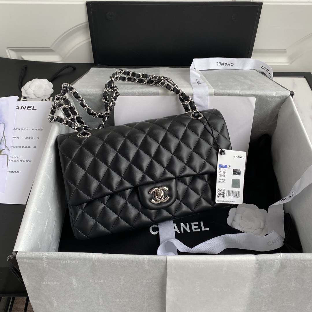 「#630」 Chane1 Classic Flap Bag Size: 15.5x25.5x6.5cm