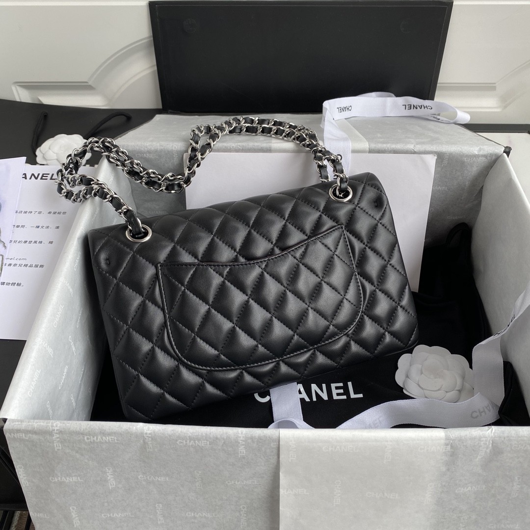 「#630」 Chane1 Classic Flap Bag Size: 15.5x25.5x6.5cm - Image 2