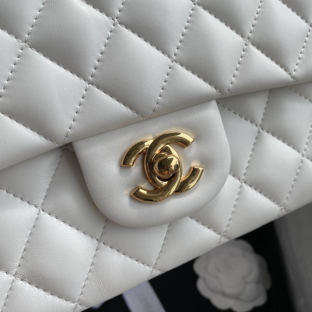 「#631」 Chane1 Classic Flap Bag Size: 15.5x25.5x6.5cm - Image 3