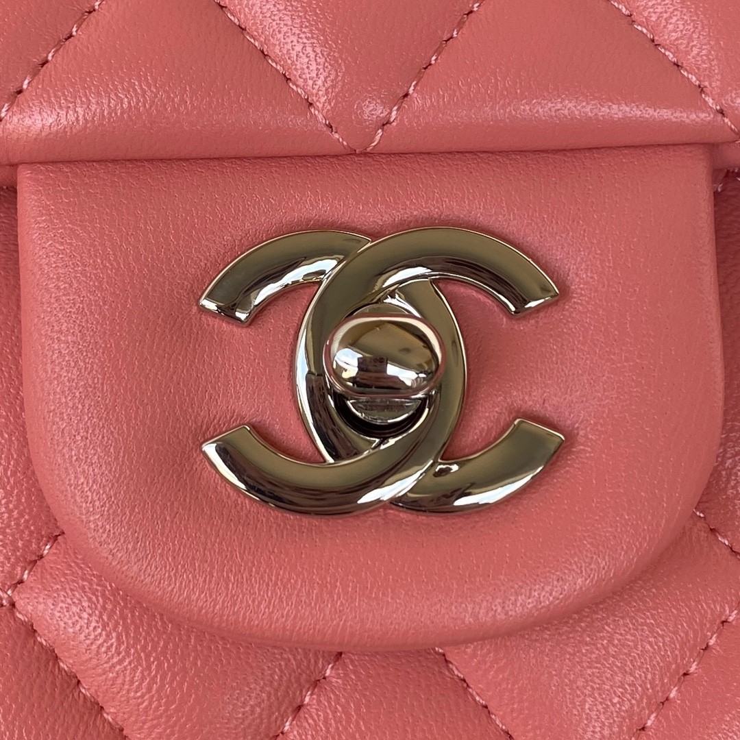 「#632」 Chane1 Classic Flap Bag Size: 15.5x25.5x6.5cm - Image 3