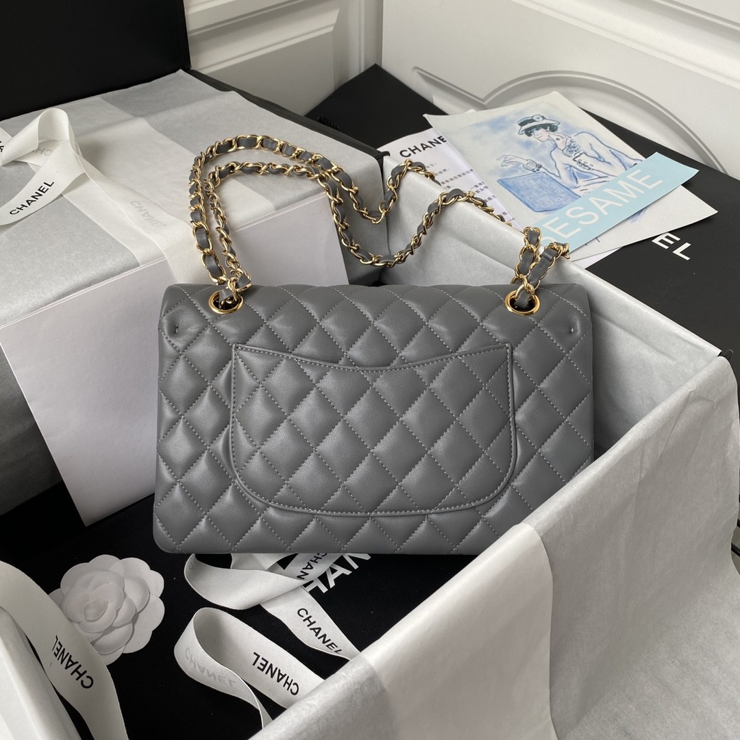 「#633」 Chane1 Classic Flap Bag Size: 15.5x25.5x6.5cm - Image 2