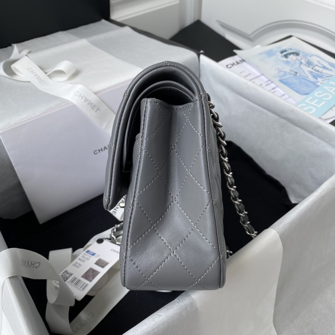 「#634」 Chane1 Classic Flap Bag Size: 15.5x25.5x6.5cm - Image 4