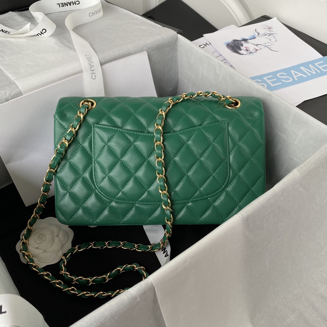 「#635」 Chane1 Classic Flap Bag Size: 15.5x25.5x6.5cm - Image 2