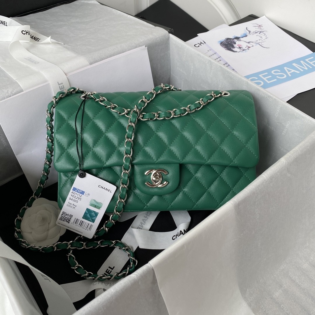 「#638」 Chane1 Classic Flap Bag Size: 15.5x25.5x6.5cm