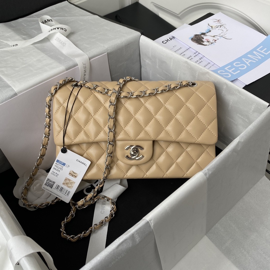 「#639」 Chane1 Classic Flap Bag Size: 15.5x25.5x6.5cm