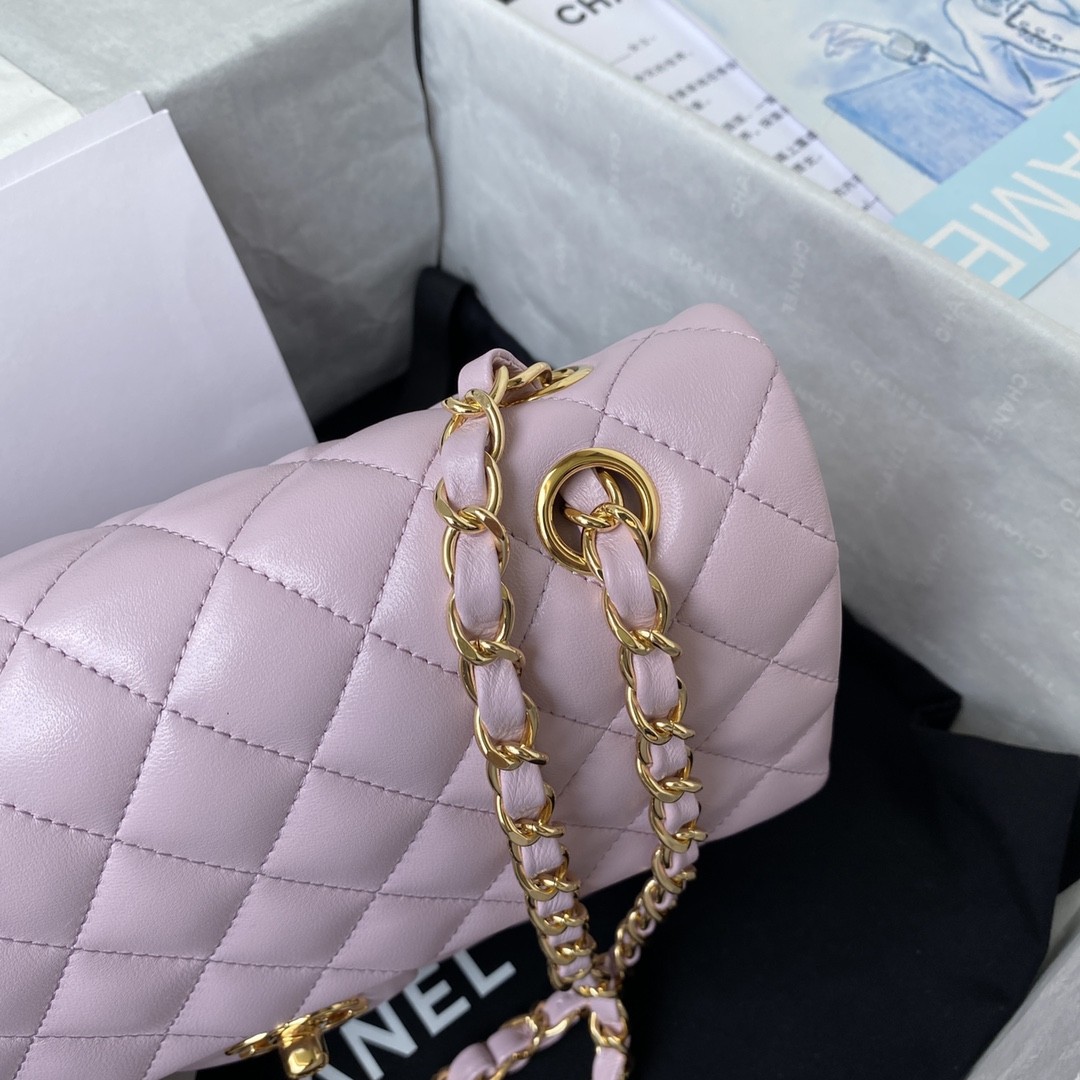 「#642」 Chane1 Classic Flap Bag Size: 15.5x25.5x6.5cm - Image 4